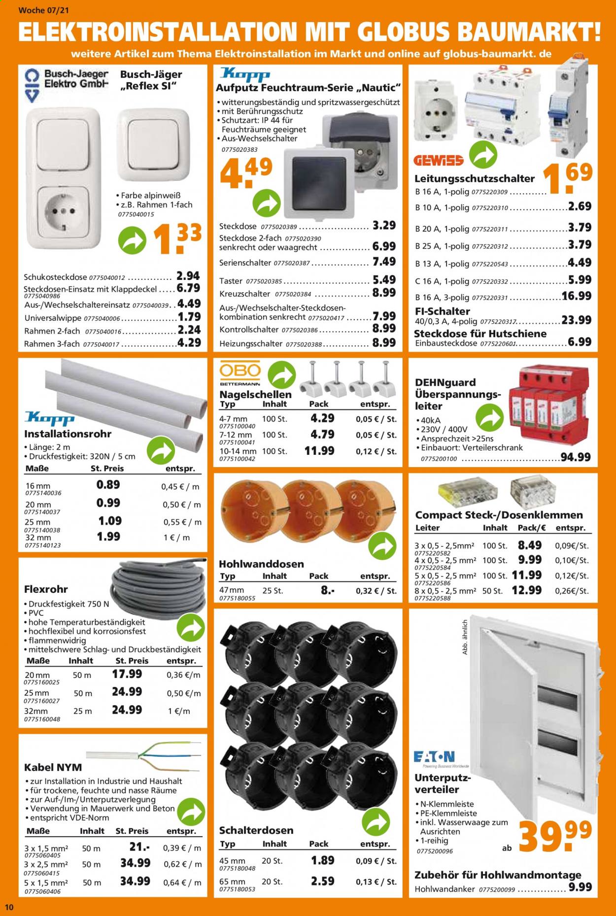 Globus Baumarkt Prospekte  - 16.02.2021 - 23.02.2021. Seite 14