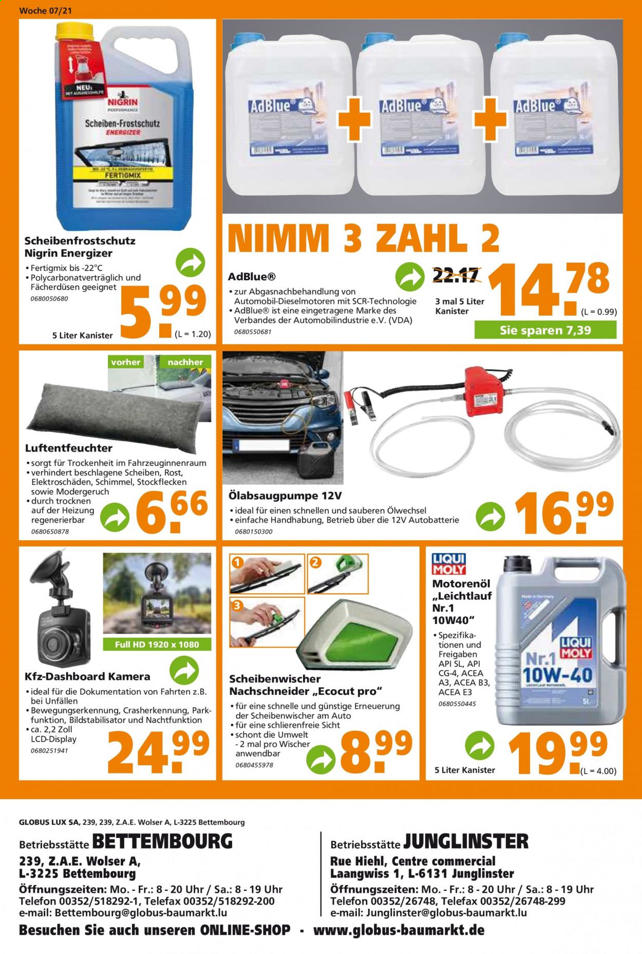 Globus Baumarkt Prospekte  - 16.02.2021 - 23.02.2021. Seite 20