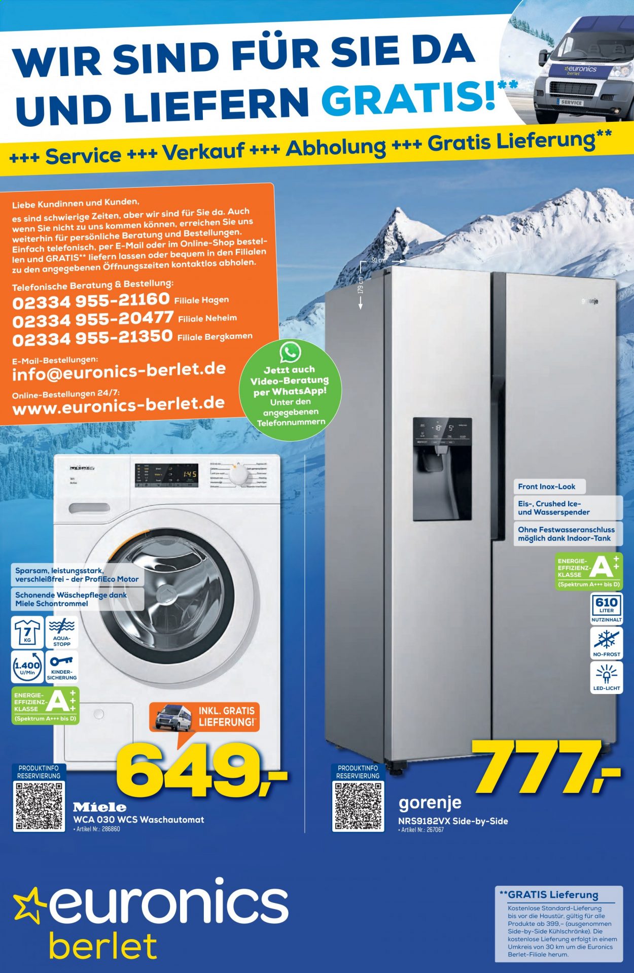 Euronics Prospekte  - 18.02.2021 - 24.02.2021. Seite 1