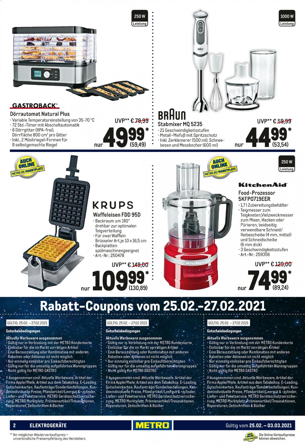 Metro Prospekte  - 25.02.2021 - 3.03.2021. Seite 2