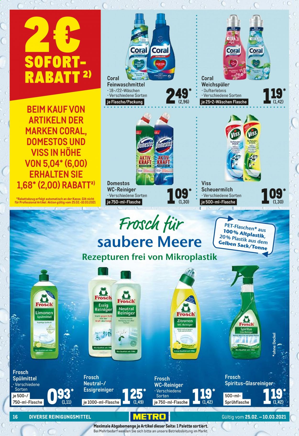 Metro Prospekte  - 25.02.2021 - 10.03.2021. Seite 16