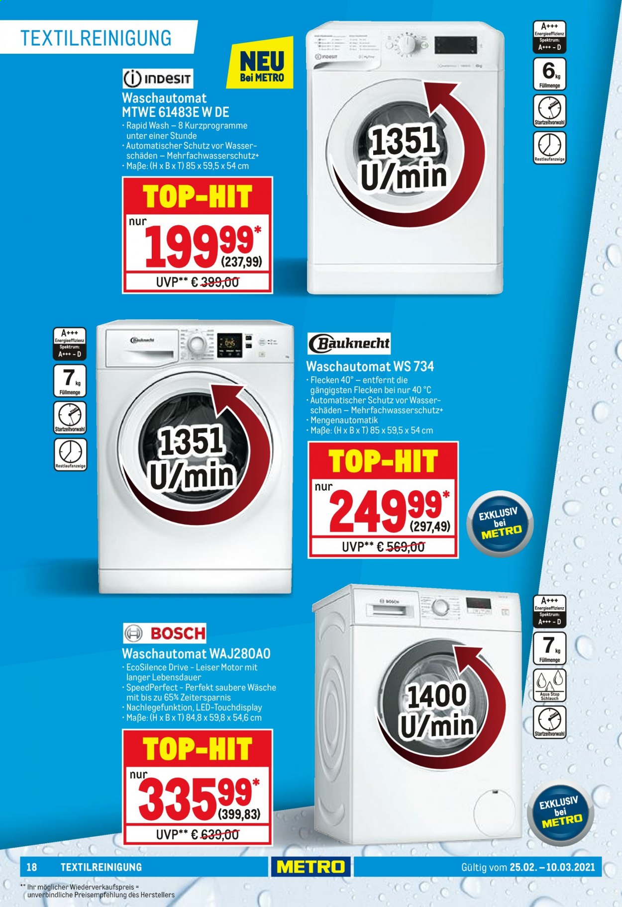 Metro Prospekte  - 25.02.2021 - 10.03.2021. Seite 18