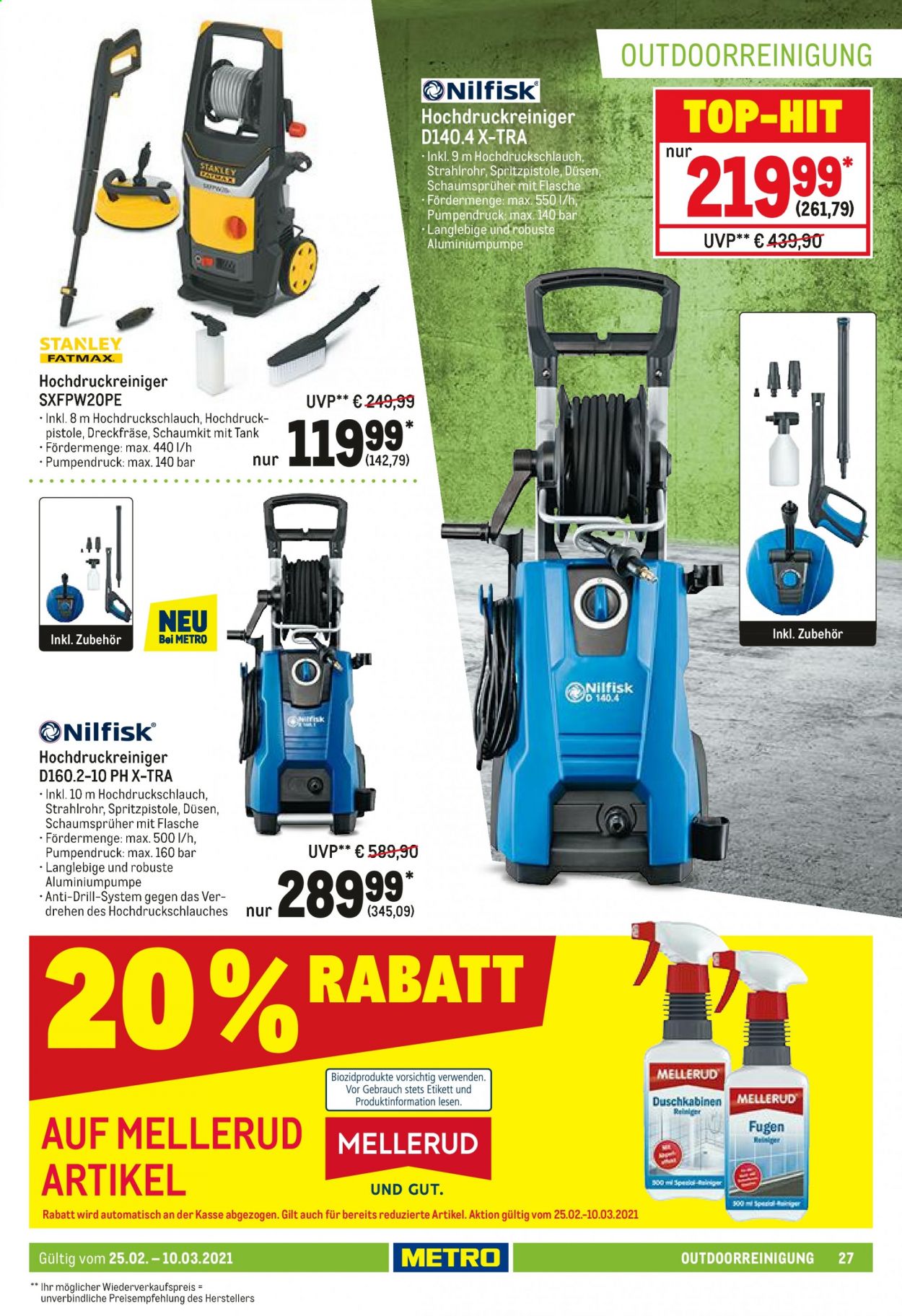 Metro Prospekte  - 25.02.2021 - 10.03.2021. Seite 27