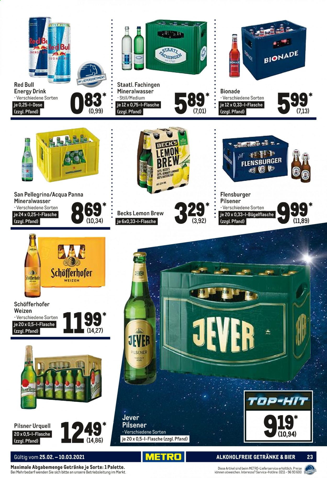 Metro Prospekte  - 25.02.2021 - 10.03.2021. Seite 23