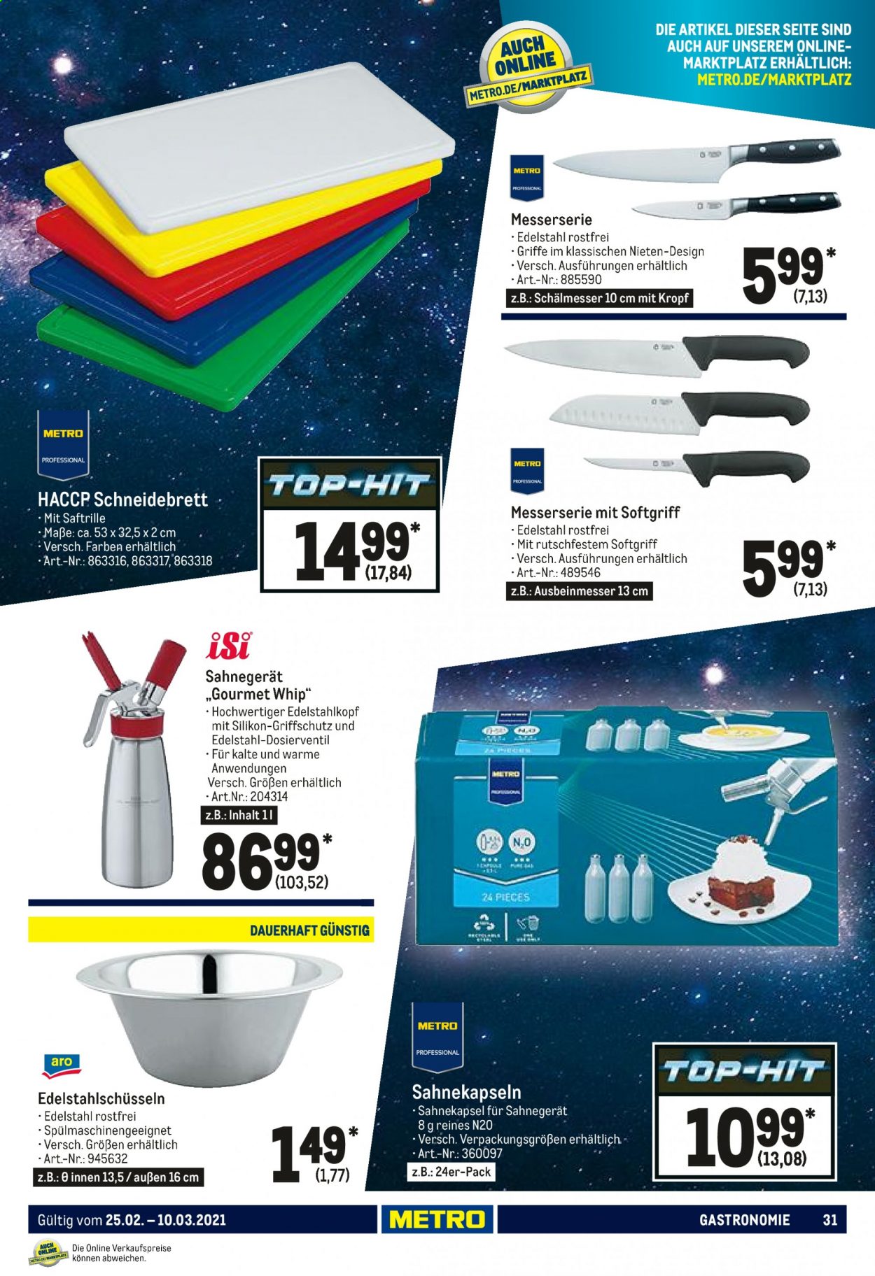 Metro Prospekte  - 25.02.2021 - 10.03.2021. Seite 31