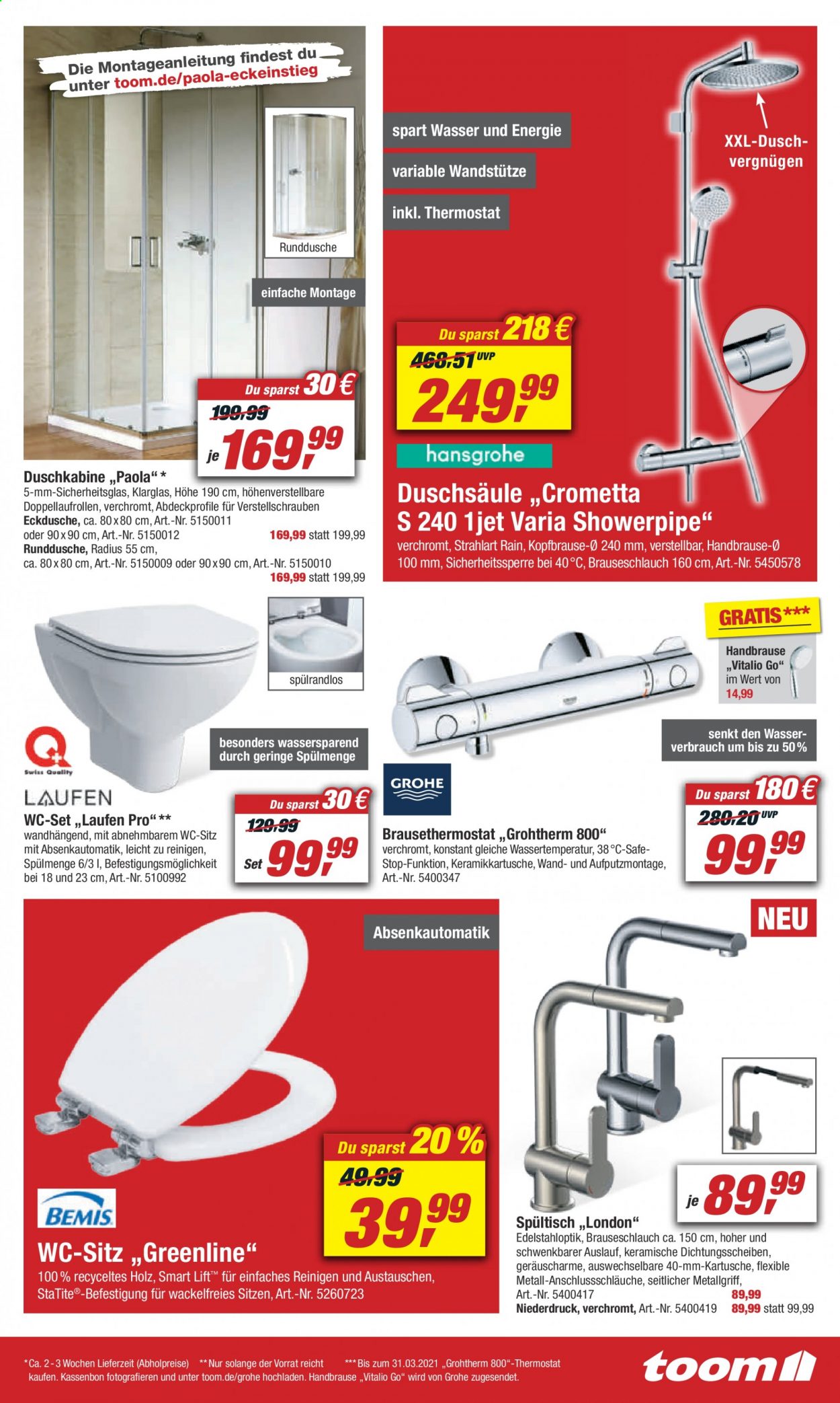 toom Baumarkt Prospekte  - 20.02.2021 - 26.02.2021. Seite 9