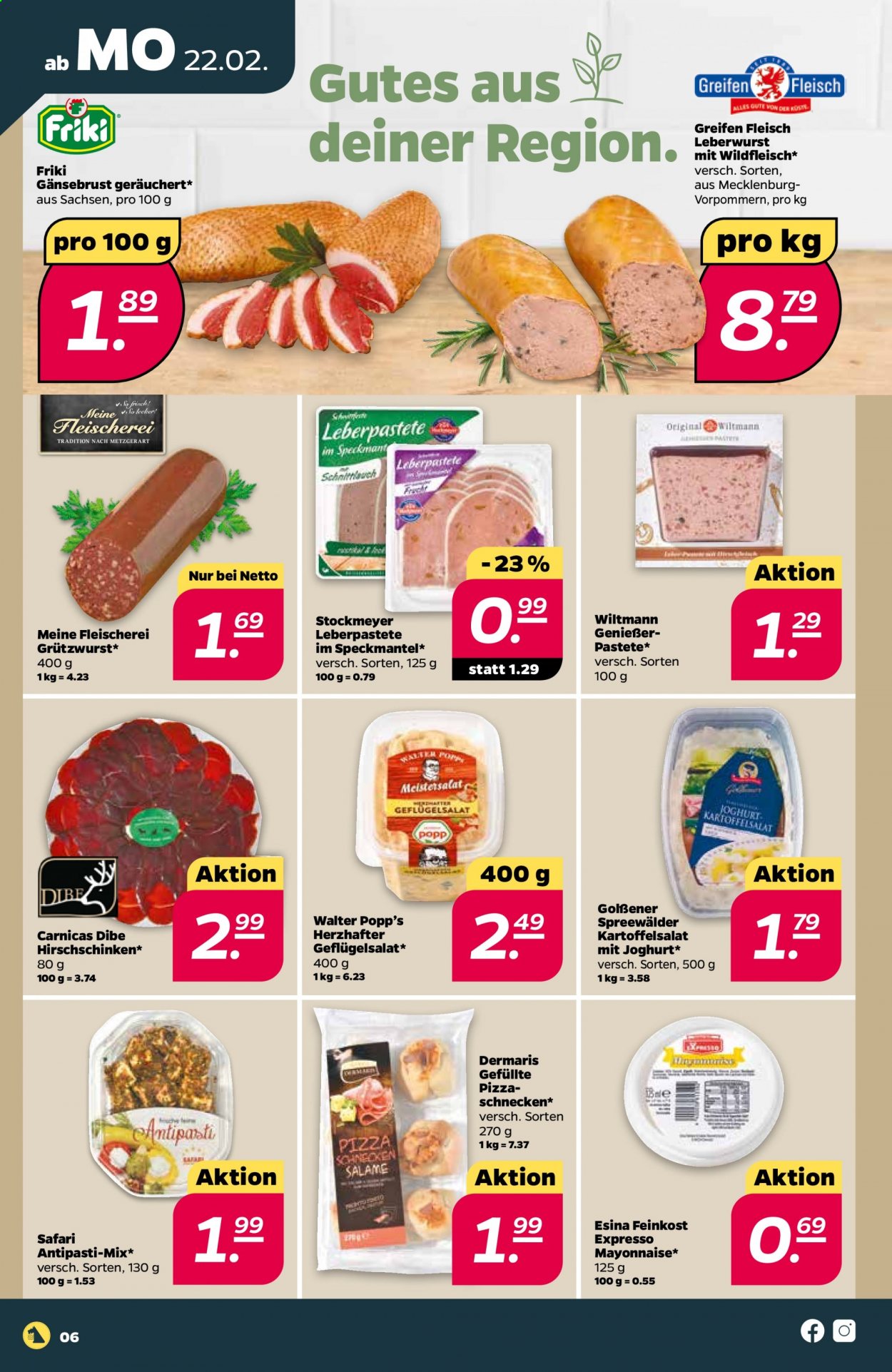 Netto Prospekte  - 22.02.2021 - 27.02.2021. Seite 6