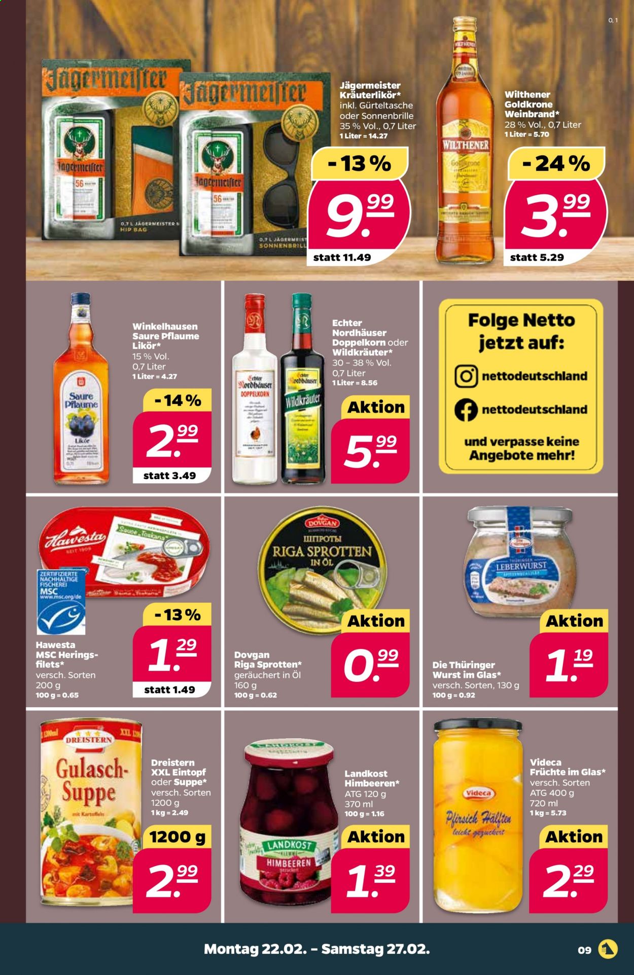 Netto Prospekte  - 22.02.2021 - 27.02.2021. Seite 9