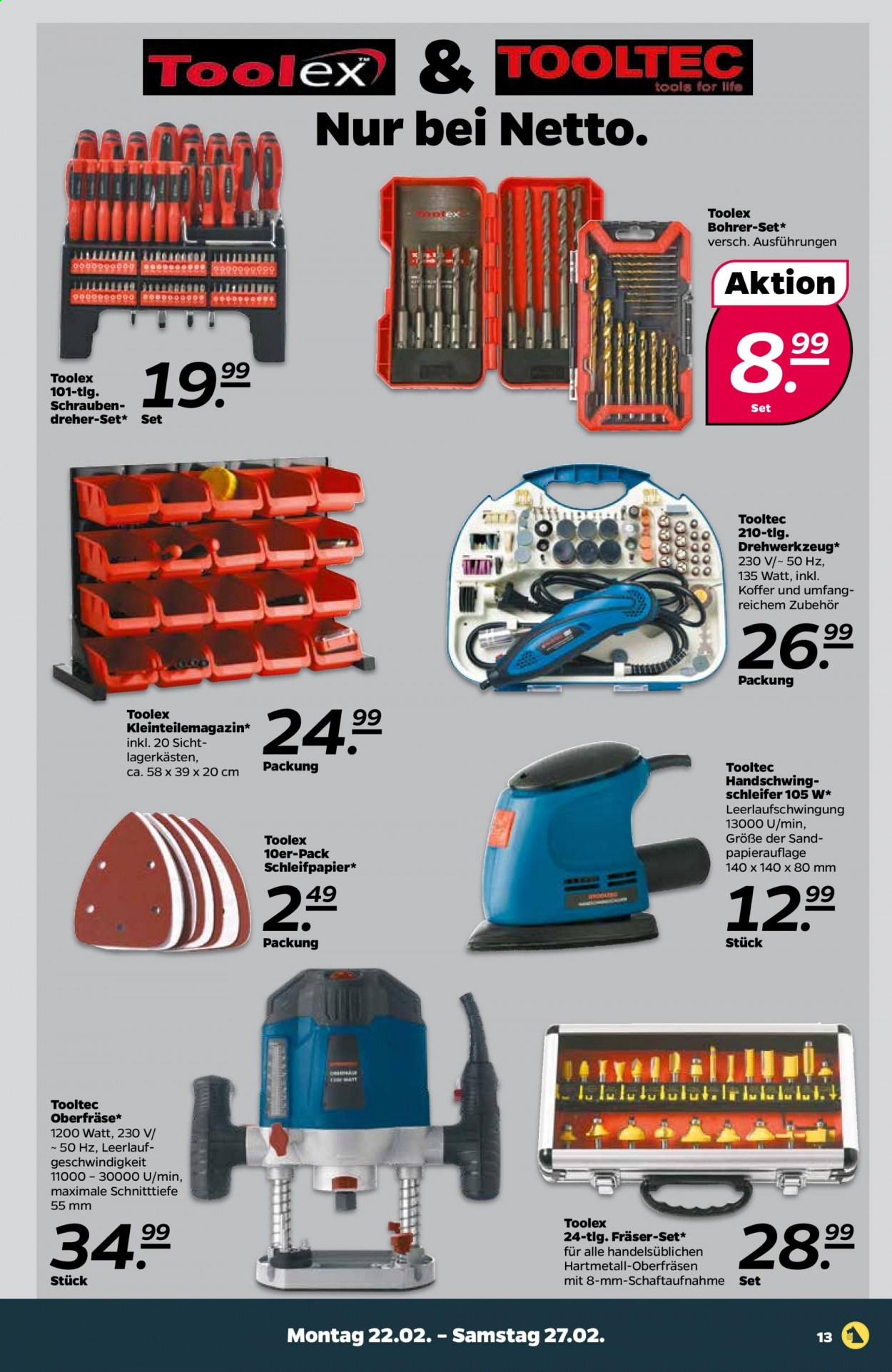 Netto Prospekte  - 22.02.2021 - 27.02.2021. Seite 13