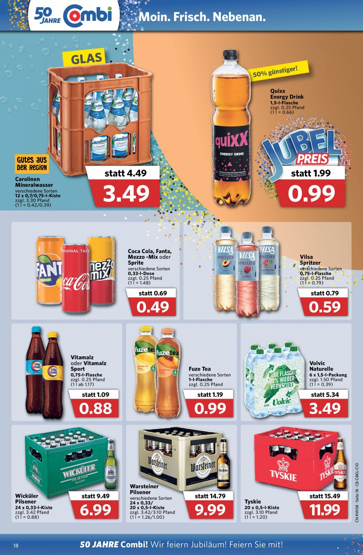 Combi Prospekte  - 22.02.2021 - 27.02.2021. Seite 18