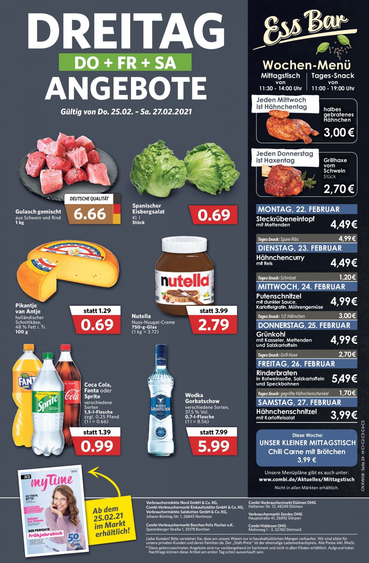 Combi Prospekte  - 22.02.2021 - 27.02.2021. Seite 24