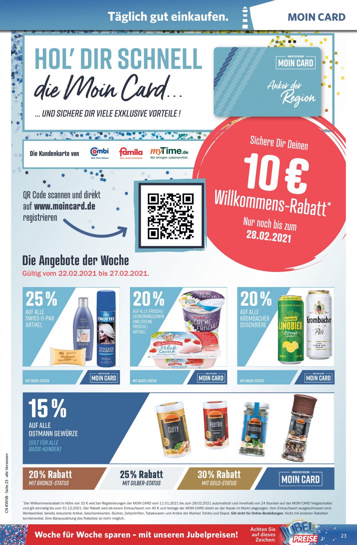 Combi Prospekte  - 22.02.2021 - 27.02.2021. Seite 23