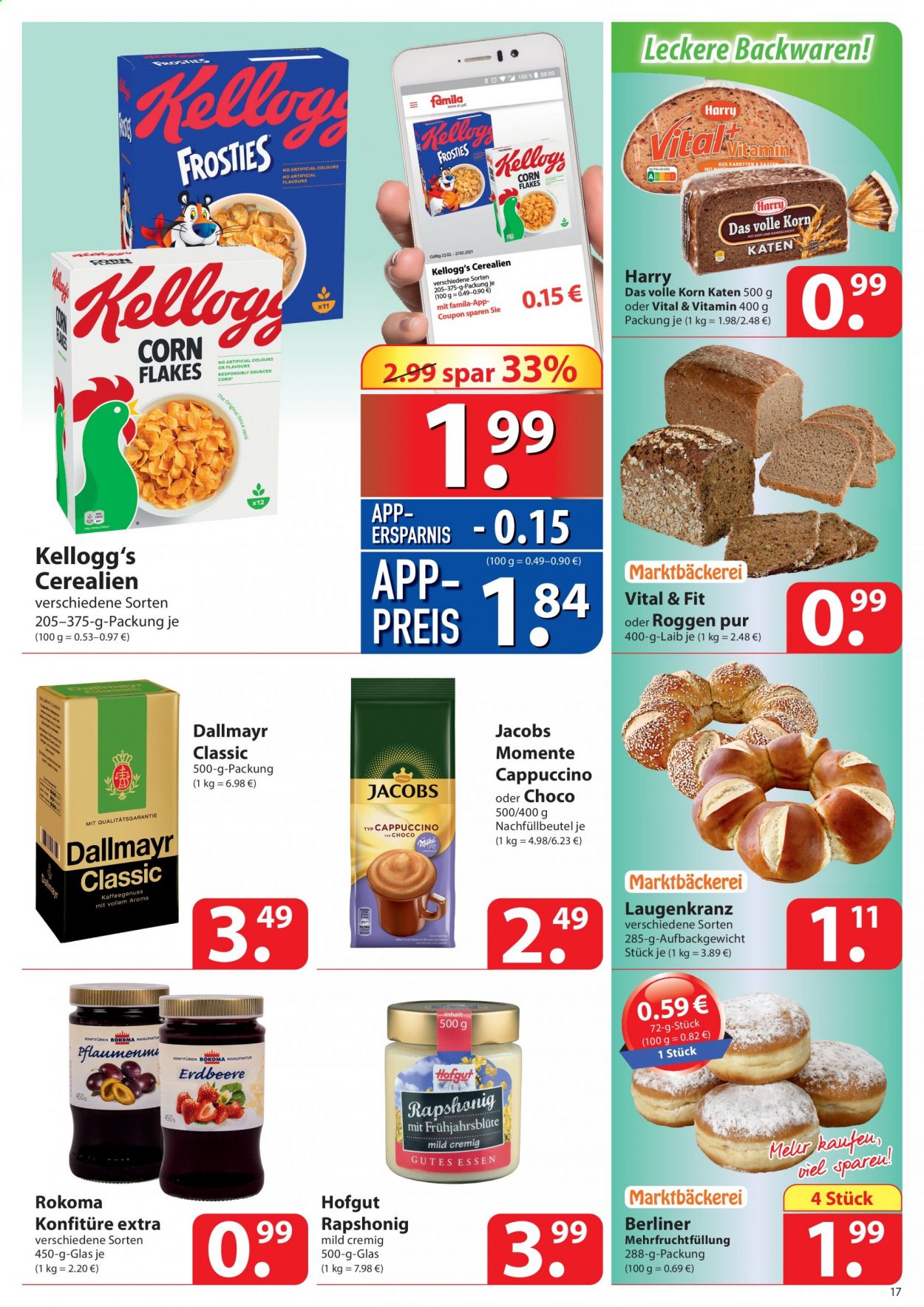 famila Prospekte  - 22.02.2021 - 27.02.2021. Seite 17