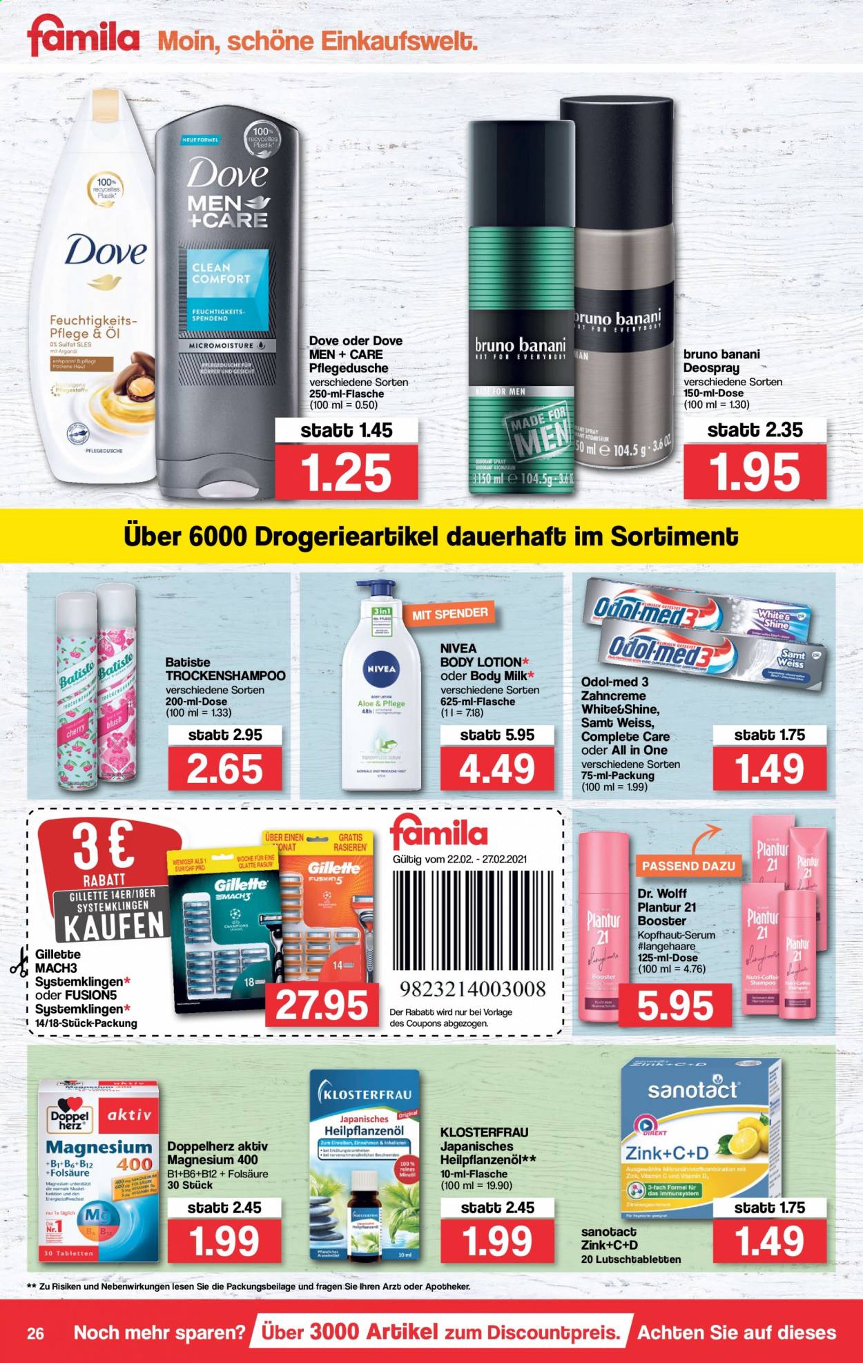 famila Prospekte  - 22.02.2021 - 27.02.2021. Seite 26