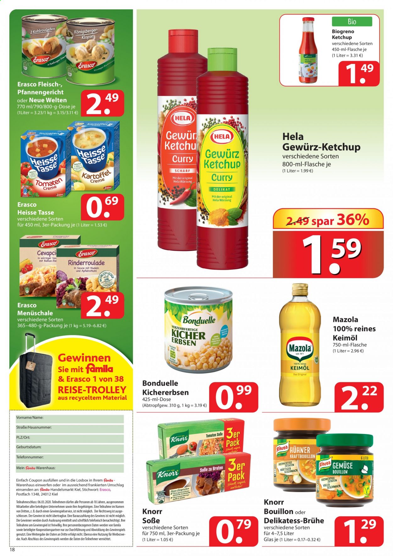 famila Prospekte  - 22.02.2021 - 27.02.2021. Seite 18