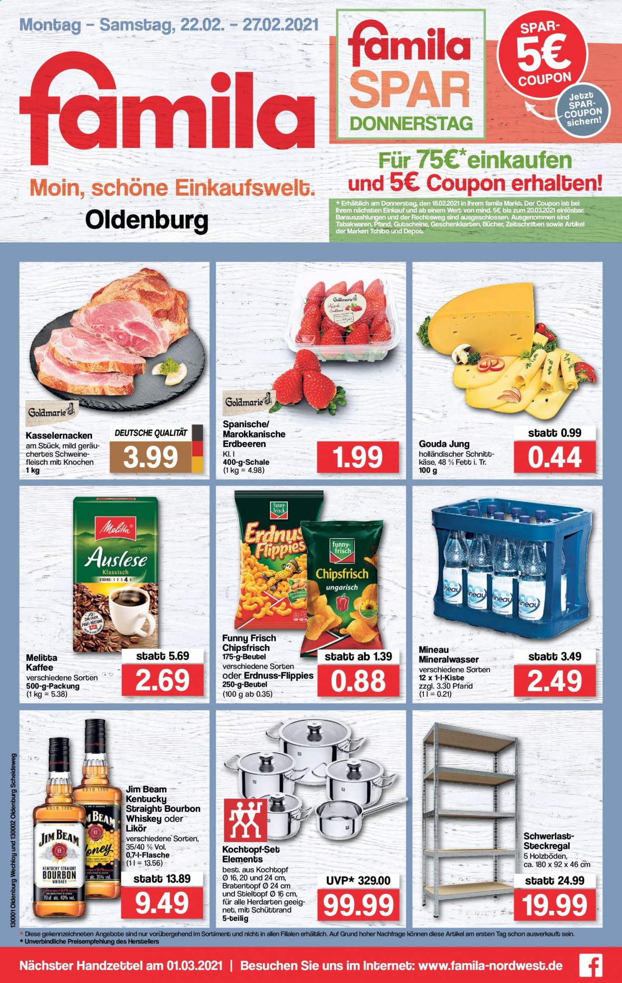 famila Prospekte  - 22.02.2021 - 27.02.2021. Seite 1