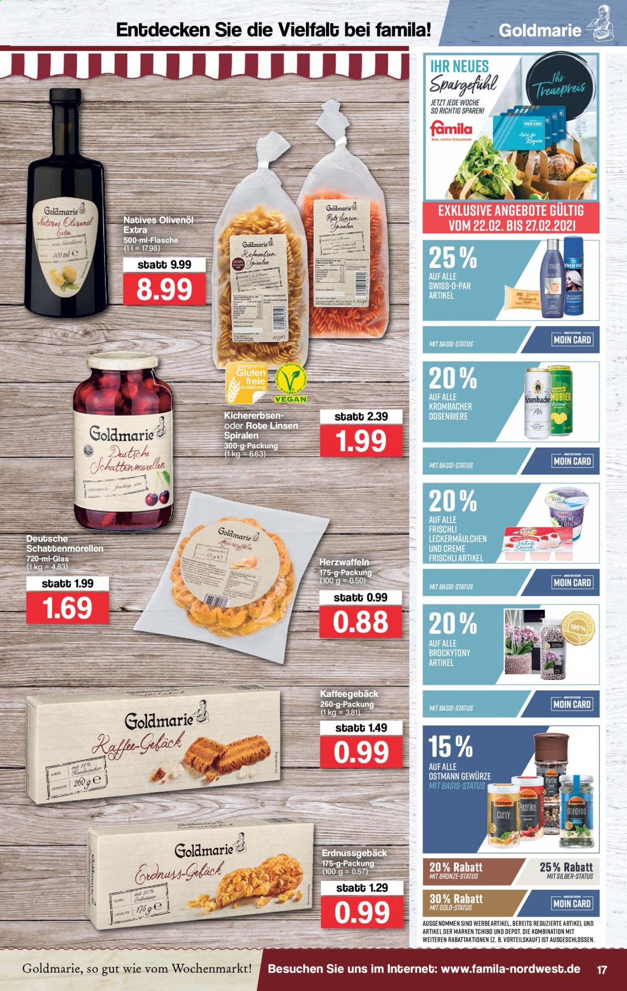 famila Prospekte  - 22.02.2021 - 27.02.2021. Seite 17