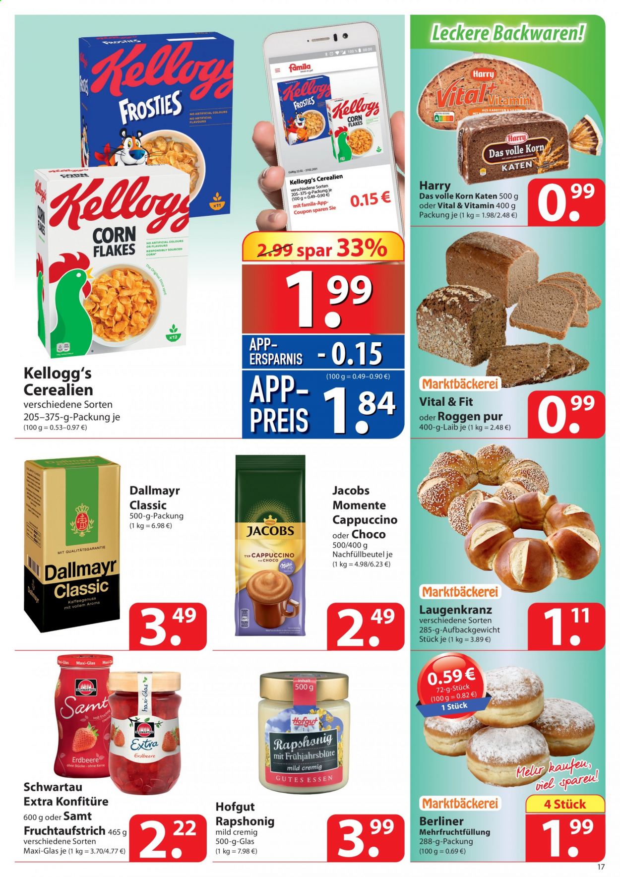 famila Prospekte  - 22.02.2021 - 27.02.2021. Seite 17