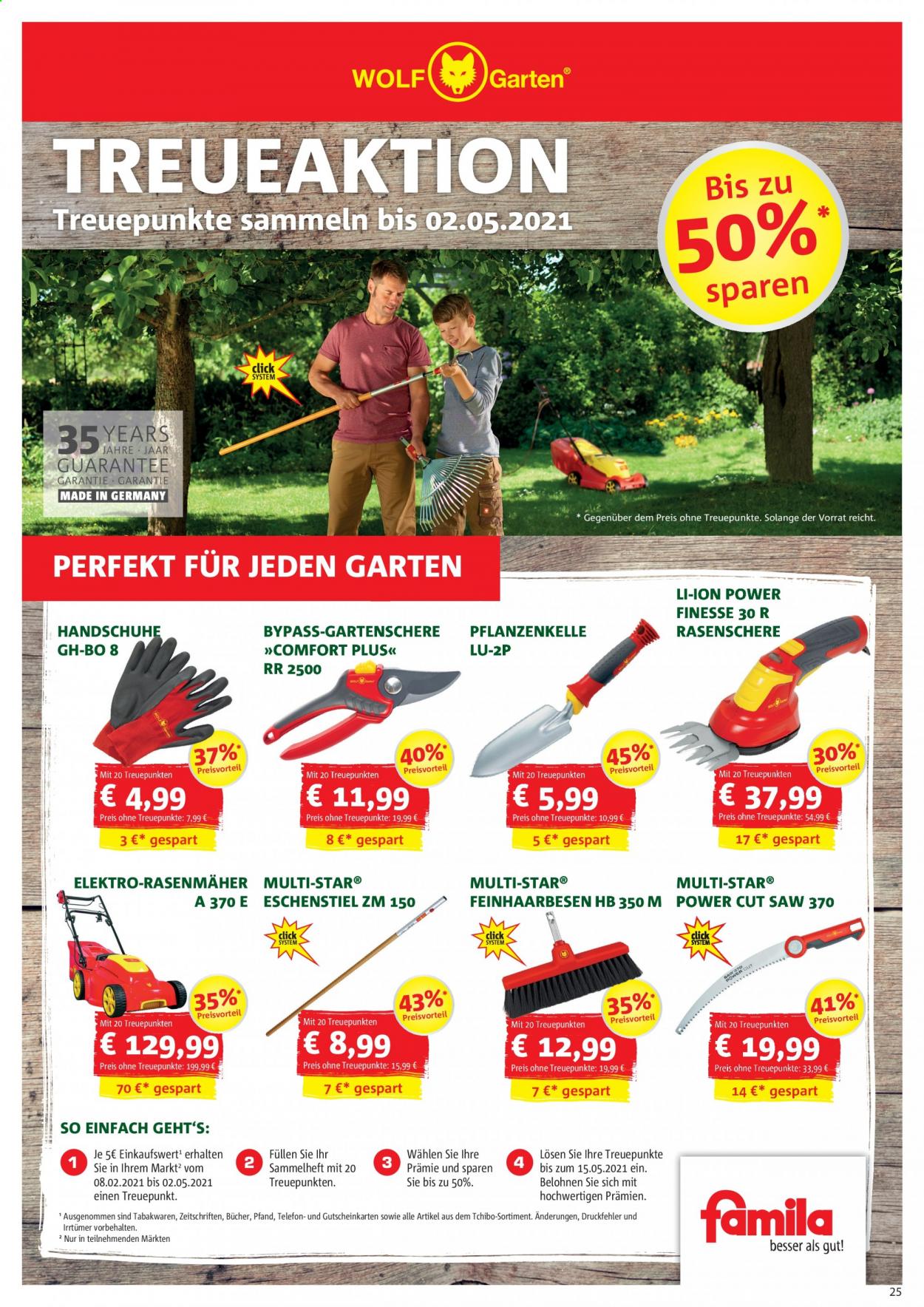 famila Prospekte  - 22.02.2021 - 27.02.2021. Seite 25