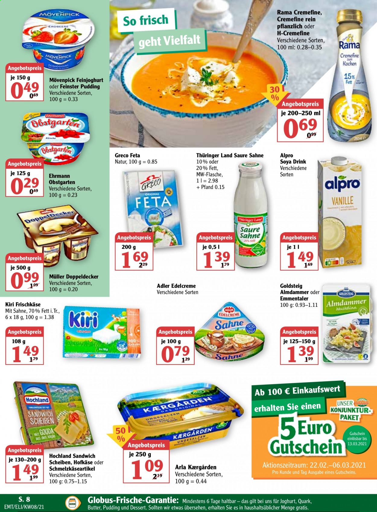 Globus Prospekte  - 22.02.2021 - 27.02.2021. Seite 8