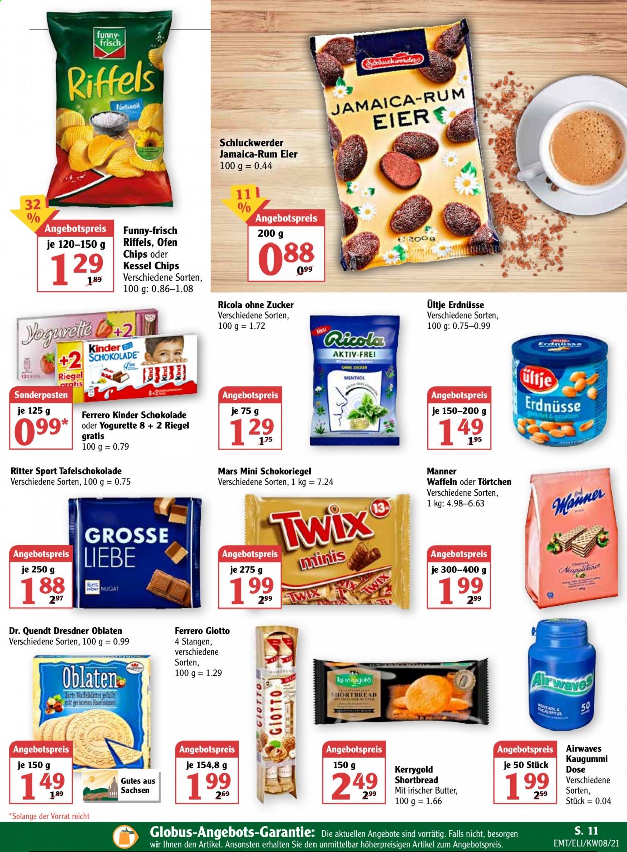 Globus Prospekte  - 22.02.2021 - 27.02.2021. Seite 11
