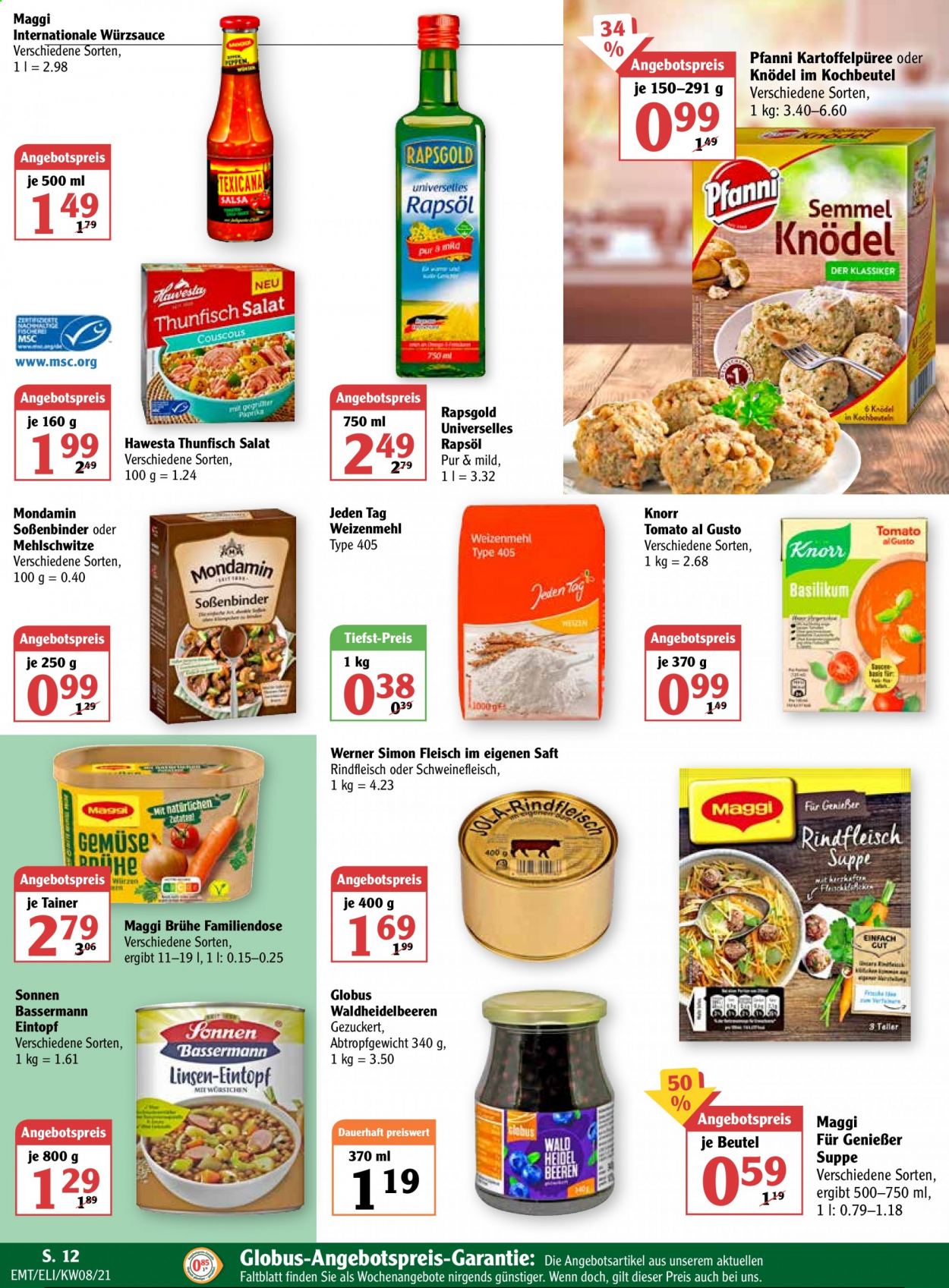 Globus Prospekte  - 22.02.2021 - 27.02.2021. Seite 12
