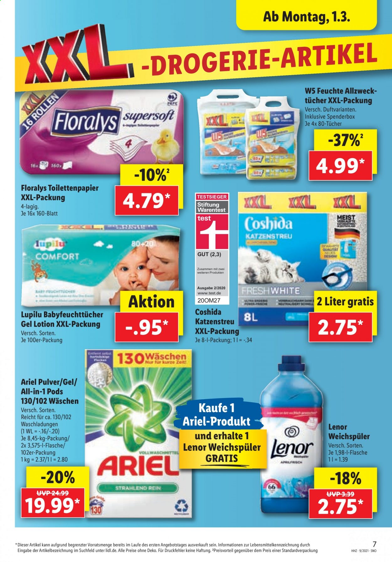 Lidl Prospekte  - 1.03.2021 - 6.03.2021. Seite 7