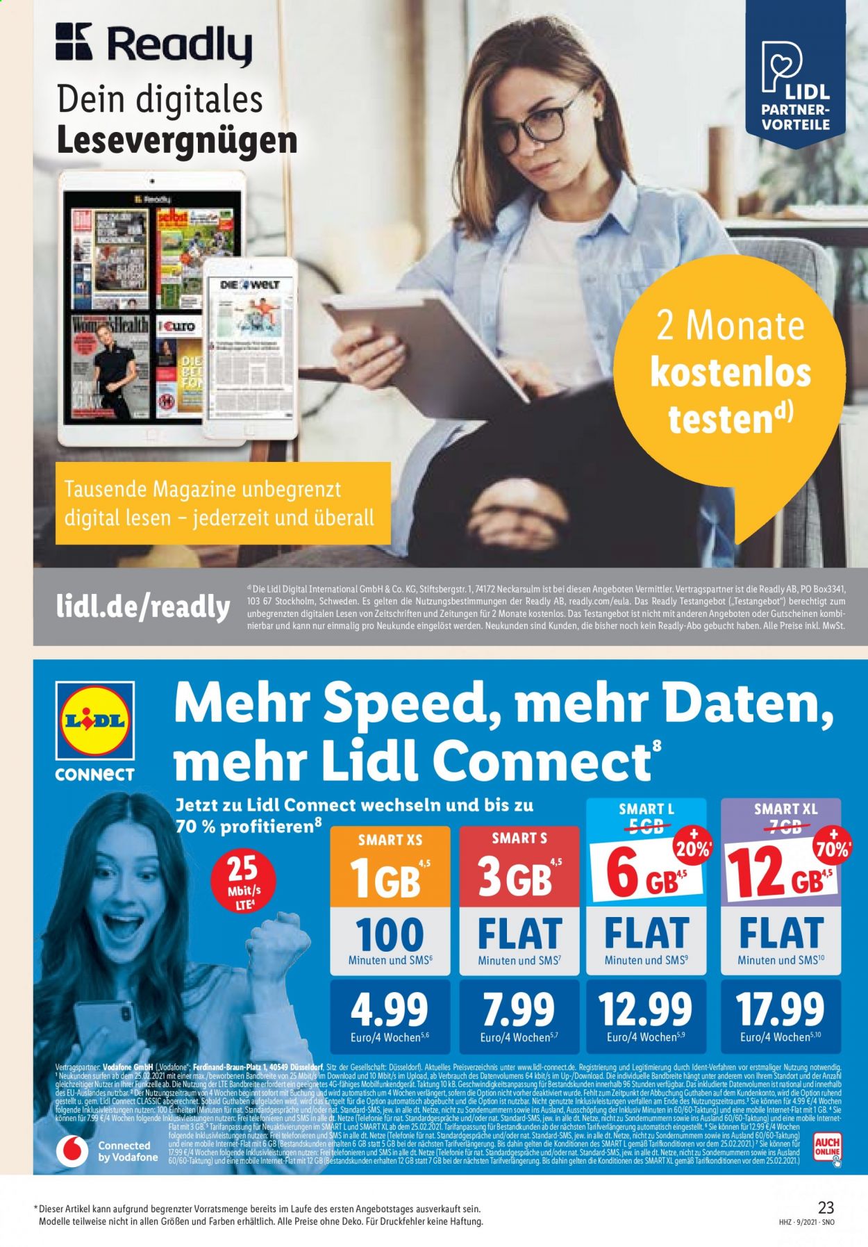 Lidl Prospekte  - 1.03.2021 - 6.03.2021. Seite 23