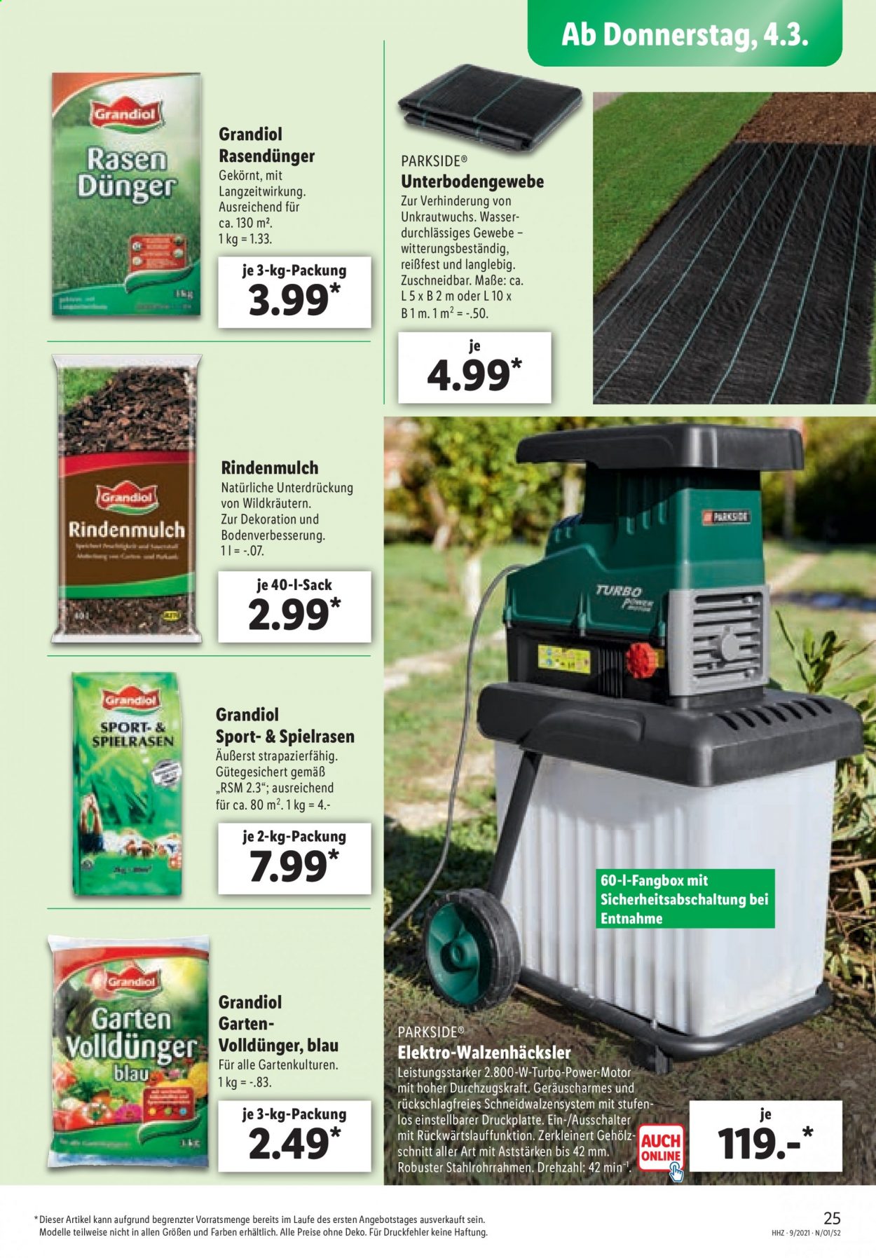 Lidl Prospekte  - 1.03.2021 - 6.03.2021. Seite 25
