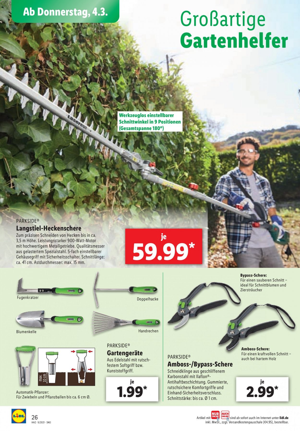 Lidl Prospekte  - 1.03.2021 - 6.03.2021. Seite 26