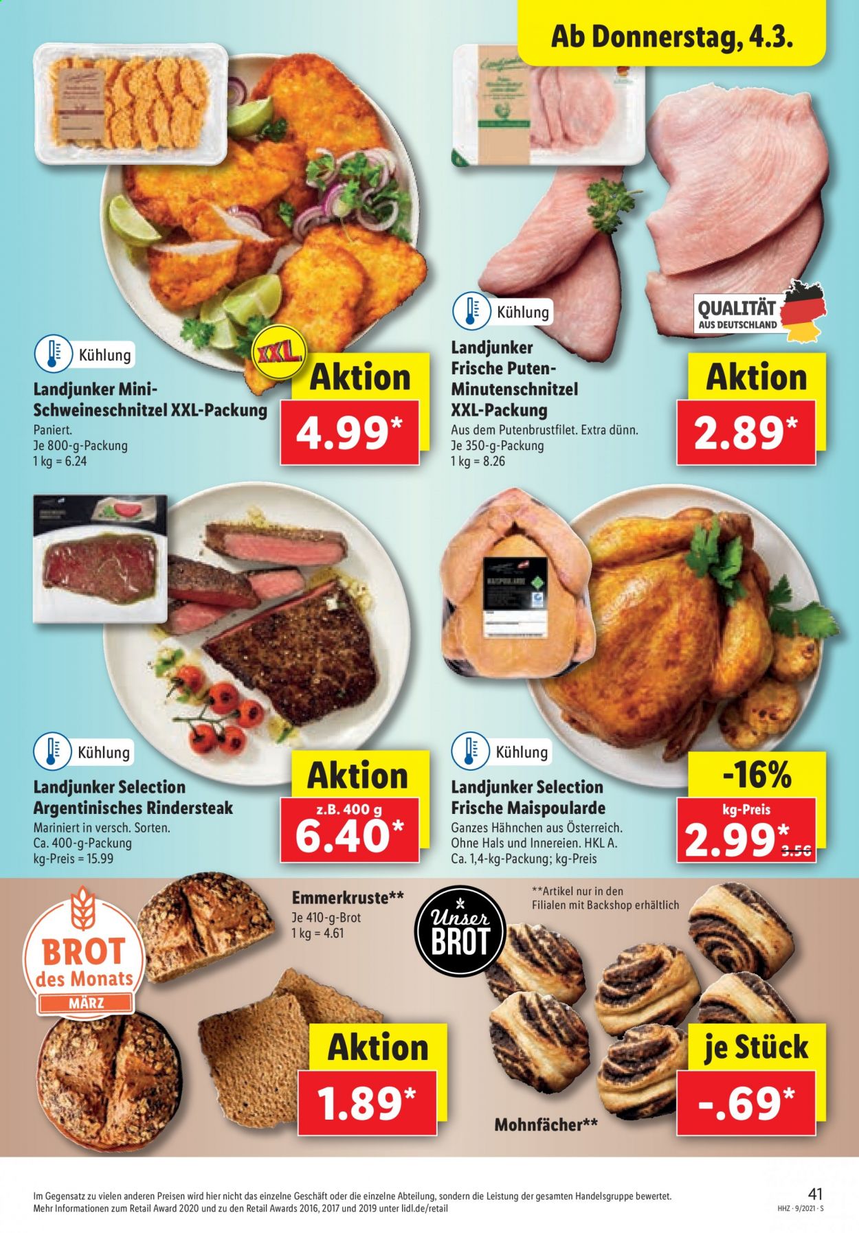 Lidl Prospekte  - 1.03.2021 - 6.03.2021. Seite 41
