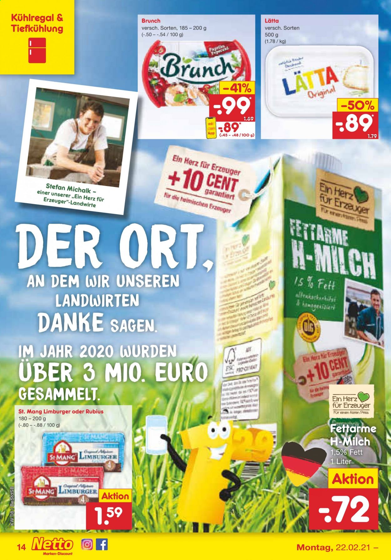 Netto Marken-Discount Prospekte  - 22.02.2021 - 27.02.2021. Seite 14