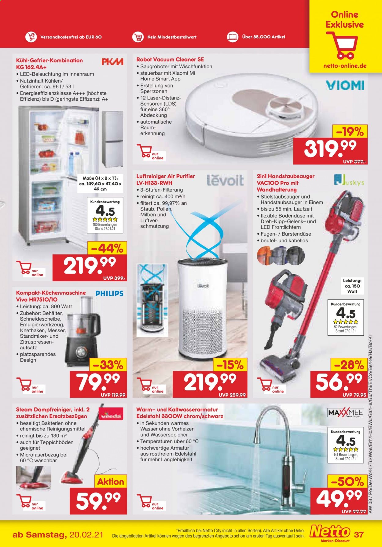 Netto Marken-Discount Prospekte  - 22.02.2021 - 27.02.2021. Seite 37