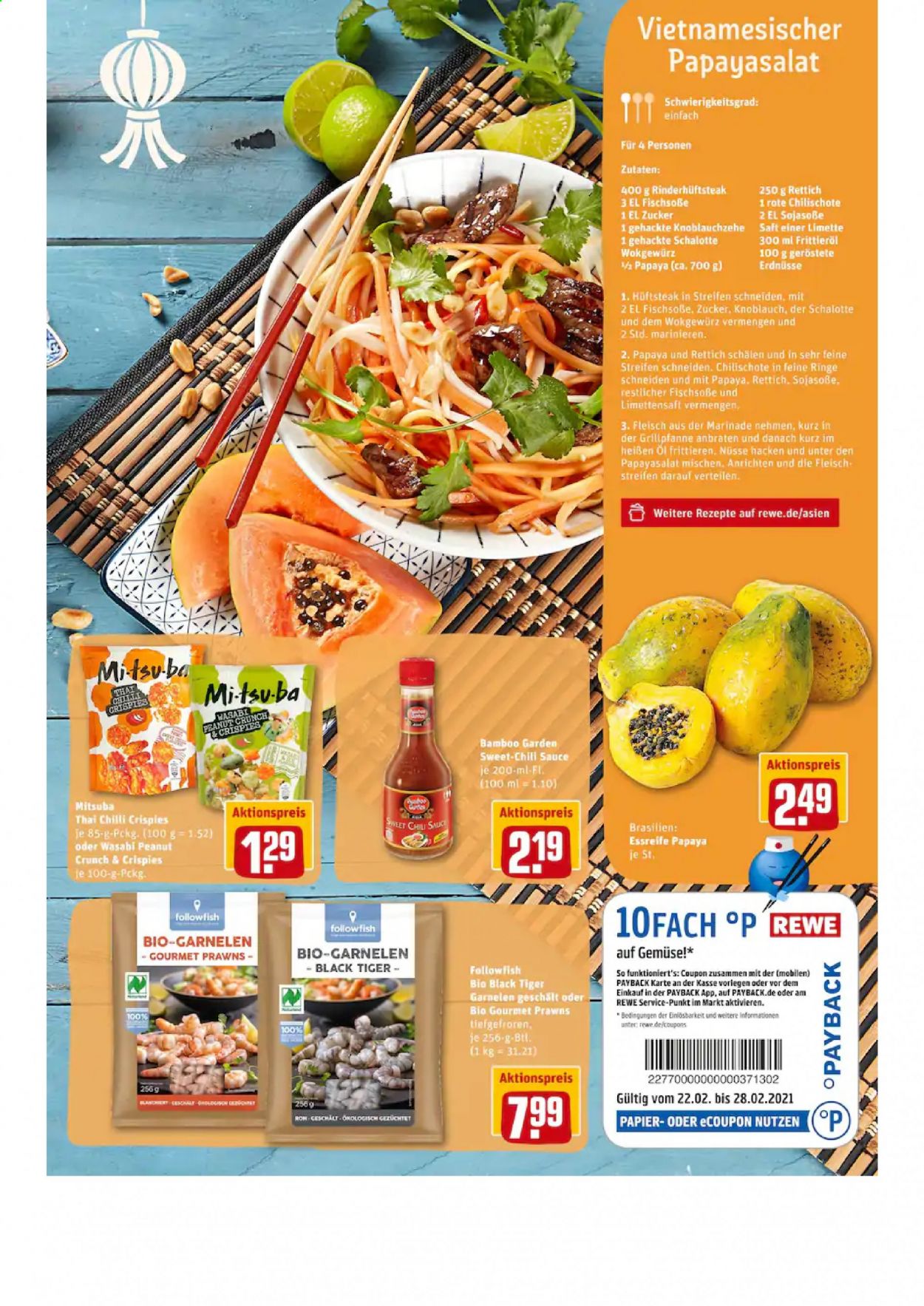REWE Prospekte  - 22.02.2021 - 27.02.2021. Seite 3
