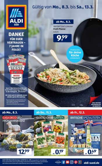 Prospekte ALDI SÜD - 8.3.2021 - 13.3.2021.