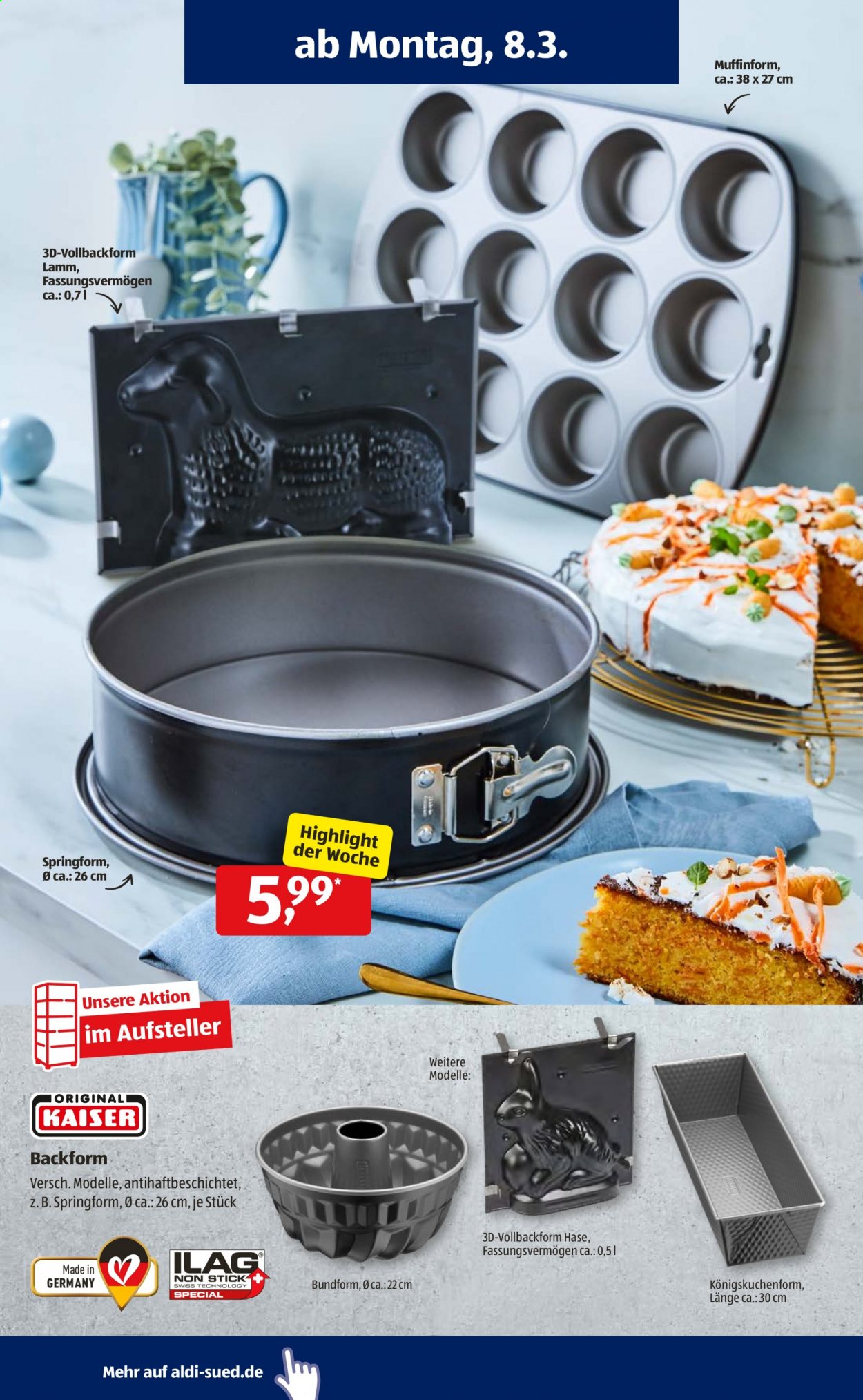 ALDI SÜD Prospekte  - 8.03.2021 - 13.03.2021. Seite 10