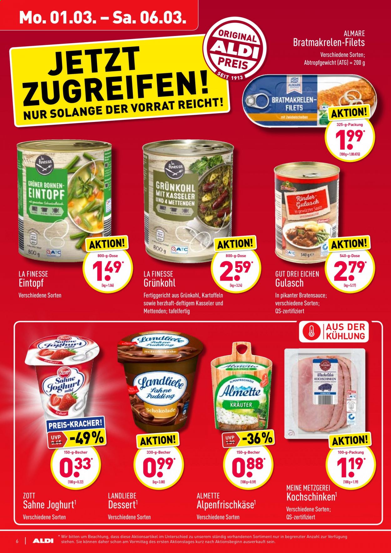 ALDI Nord Prospekte  - 1.03.2021 - 6.03.2021. Seite 6