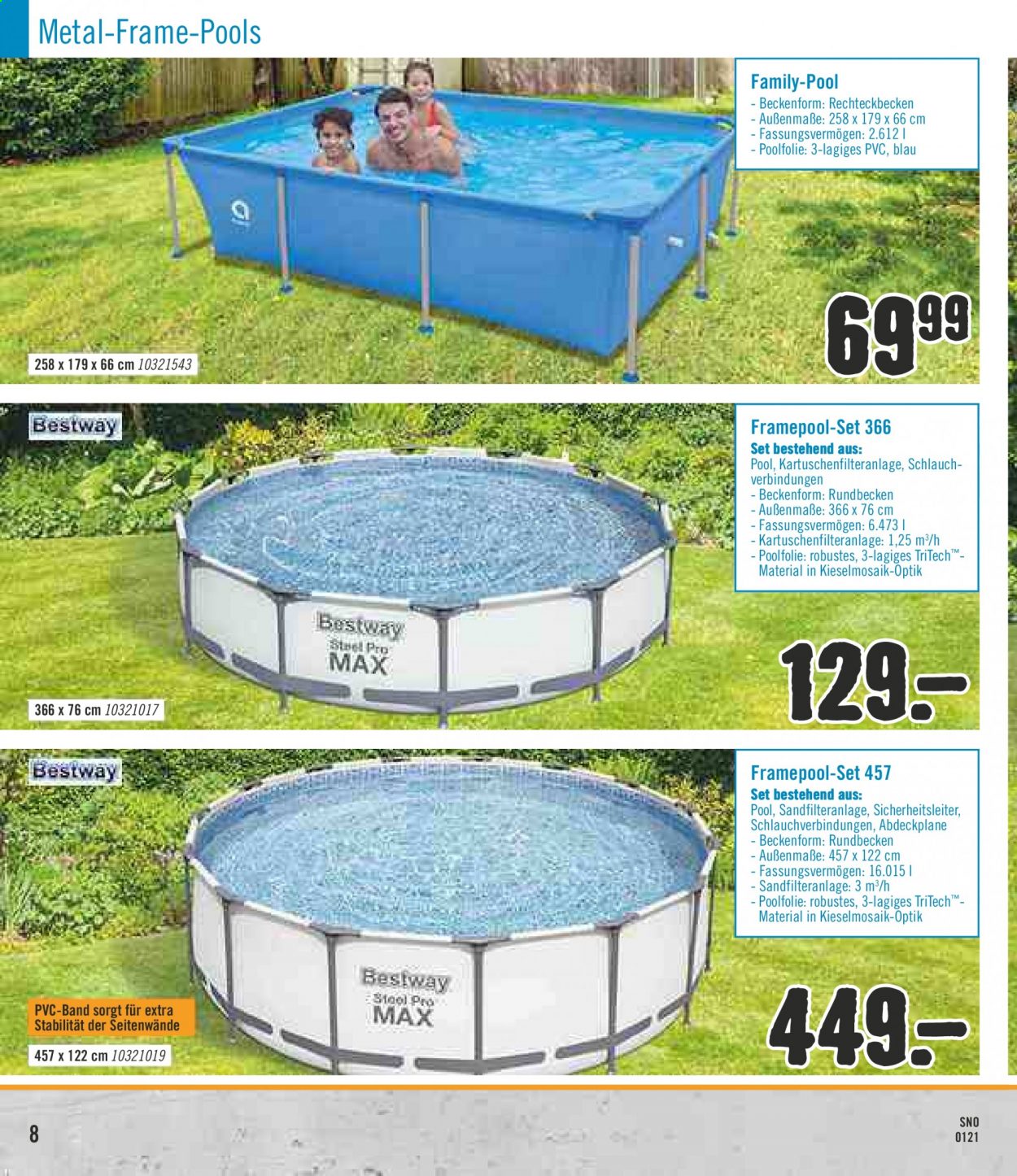 Hornbach Prospekte  - 22.02.2021 - 16.03.2021. Seite 8