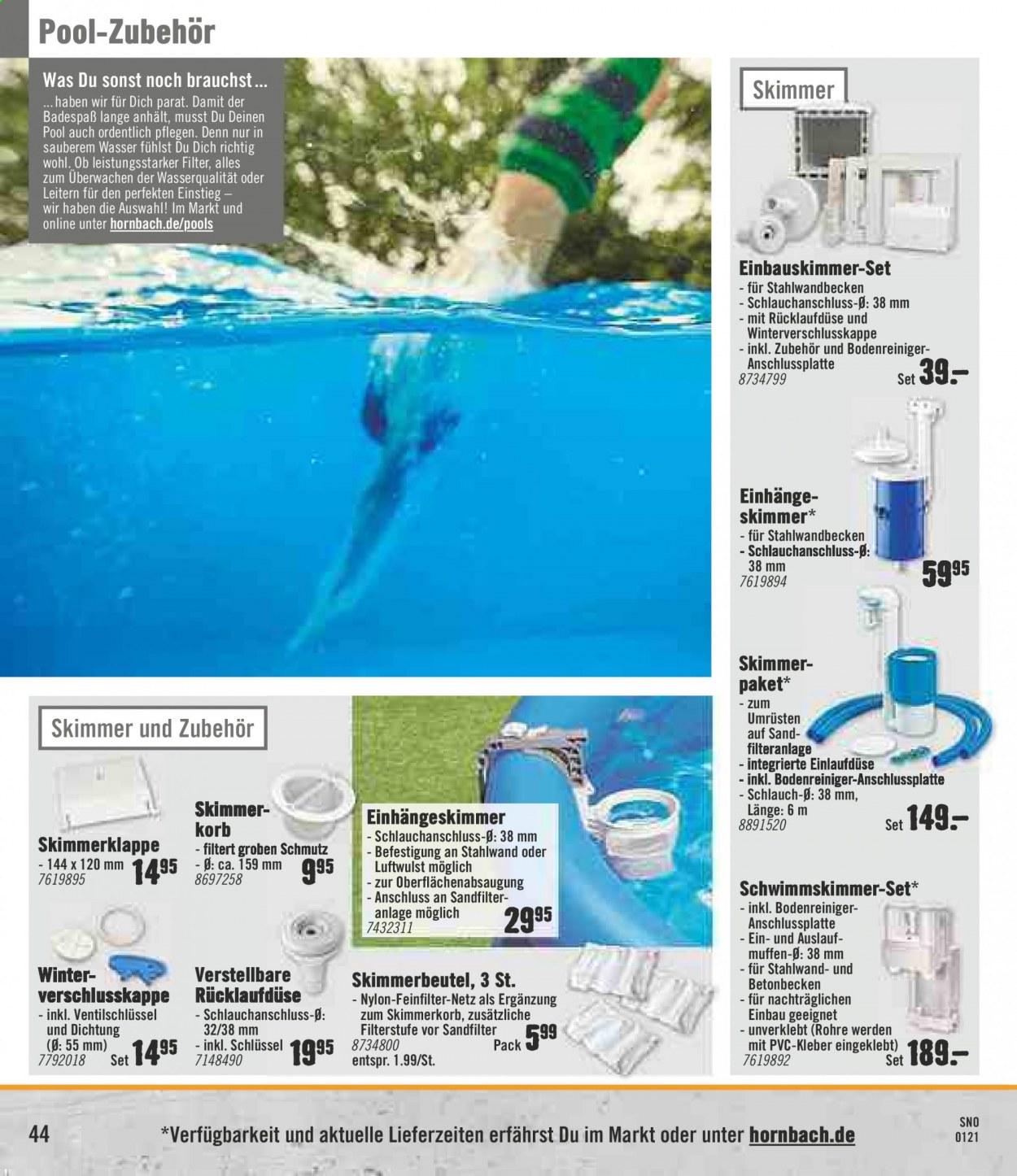 Hornbach Prospekte  - 22.02.2021 - 16.03.2021. Seite 44