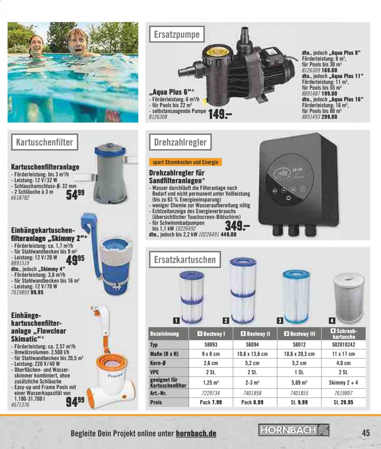 Hornbach Prospekte  - 22.02.2021 - 16.03.2021. Seite 45