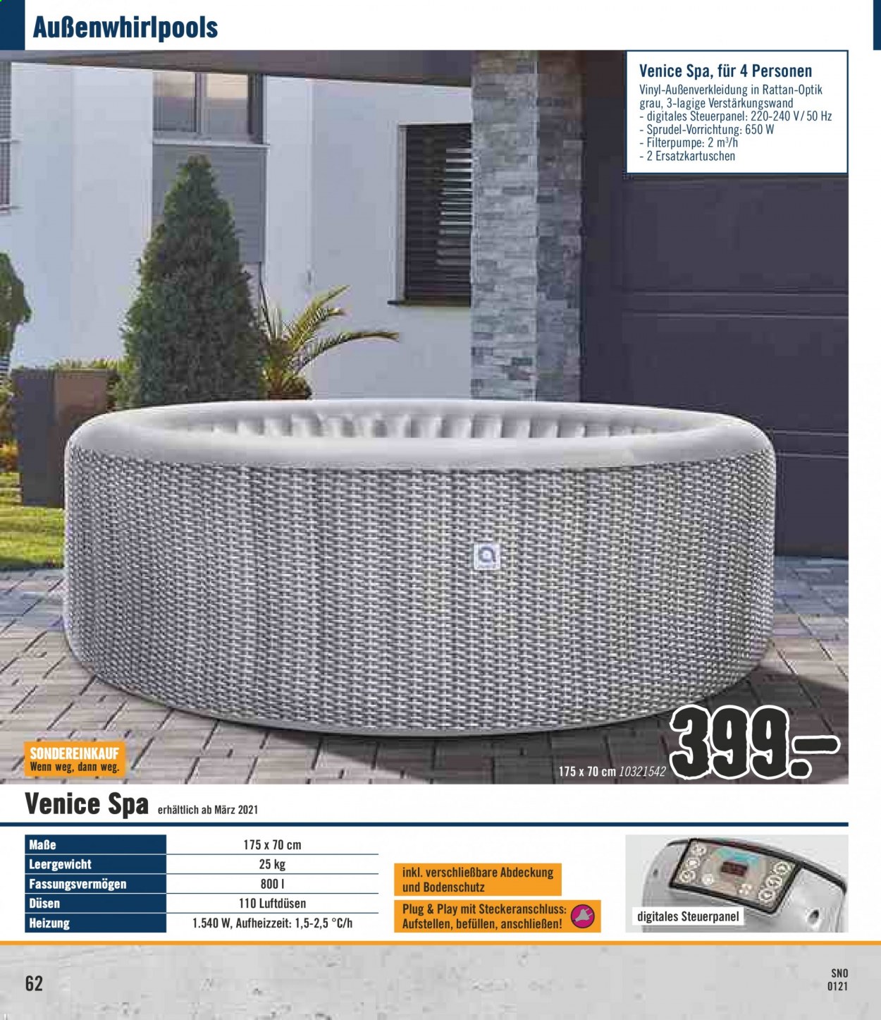 Hornbach Prospekte  - 22.02.2021 - 16.03.2021. Seite 62