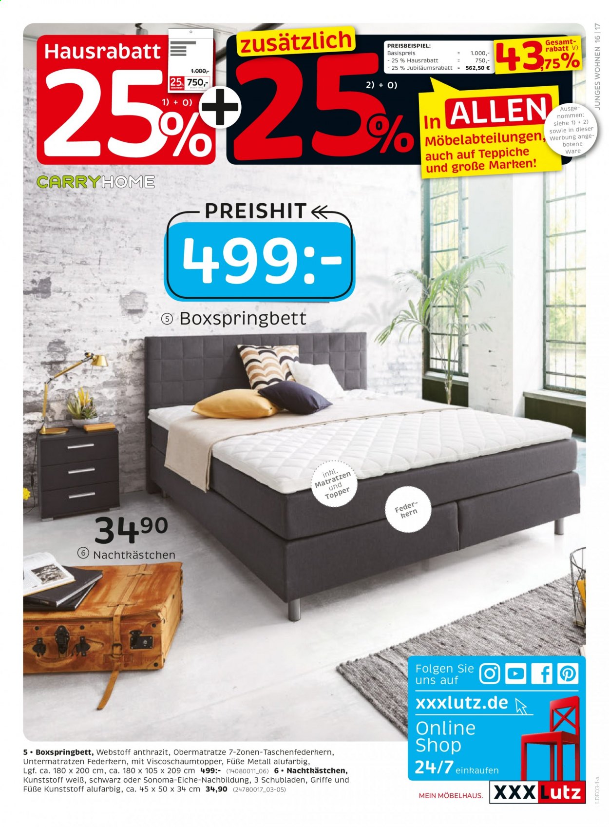 XXXLutz Prospekte  - 22.02.2021 - 7.03.2021. Seite 25