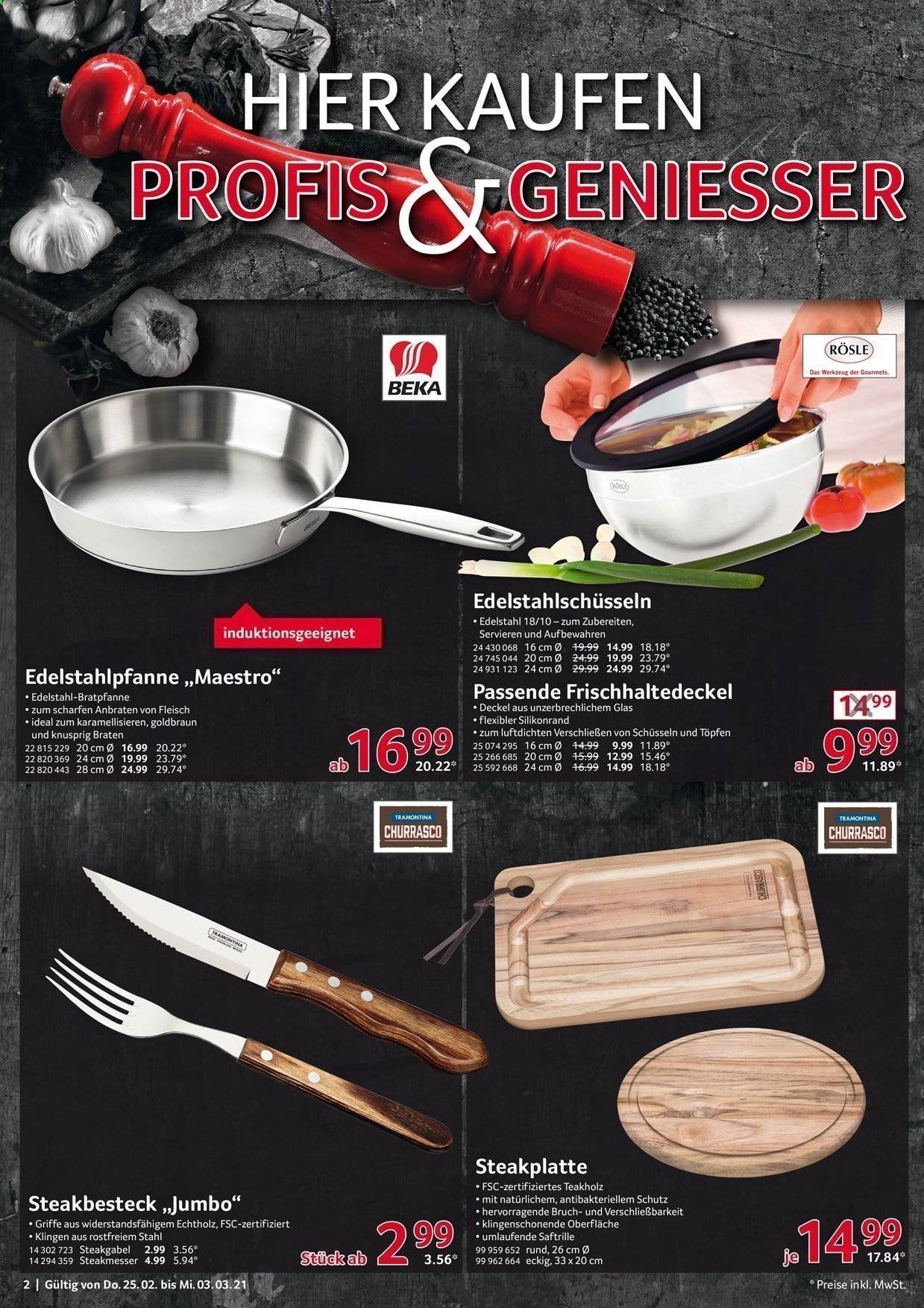 Selgros Prospekte  - 25.02.2021 - 3.03.2021. Seite 2