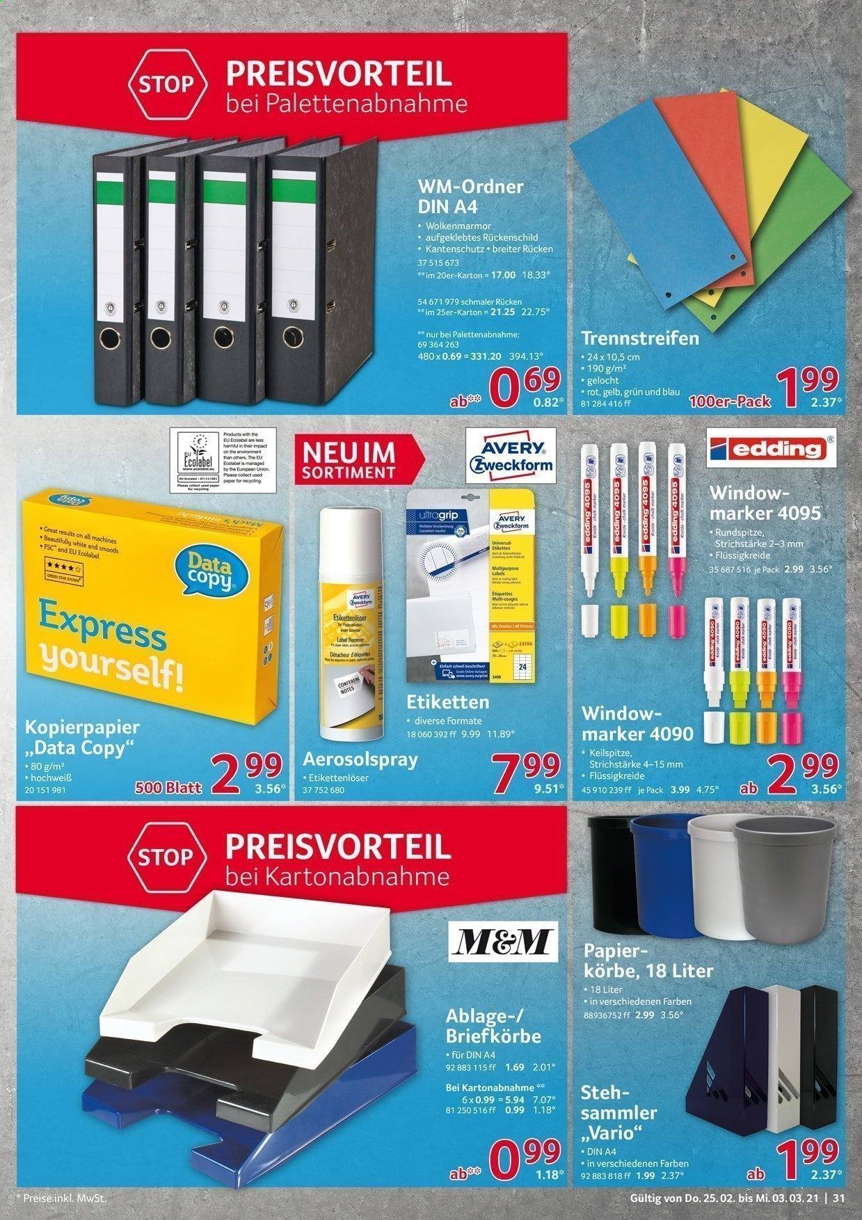 Selgros Prospekte  - 25.02.2021 - 3.03.2021. Seite 31