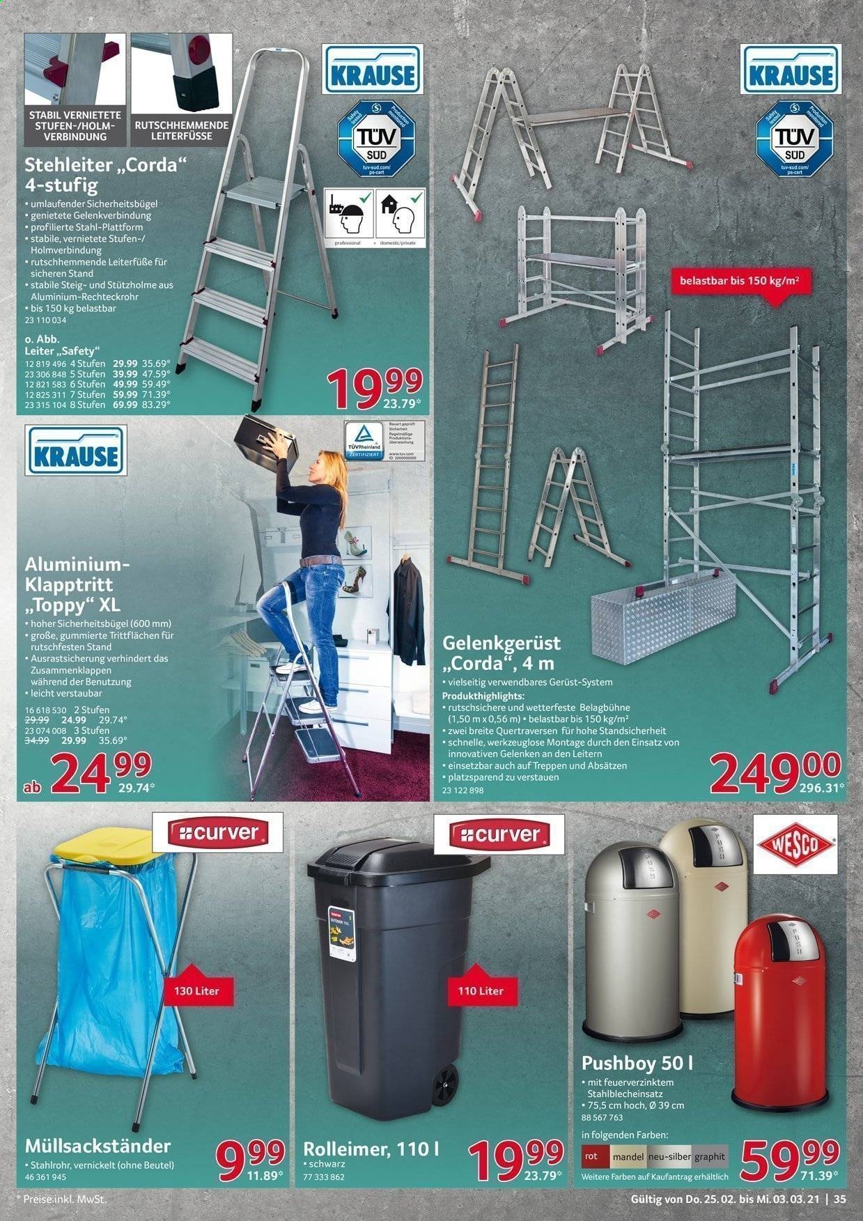 Selgros Prospekte  - 25.02.2021 - 3.03.2021. Seite 35
