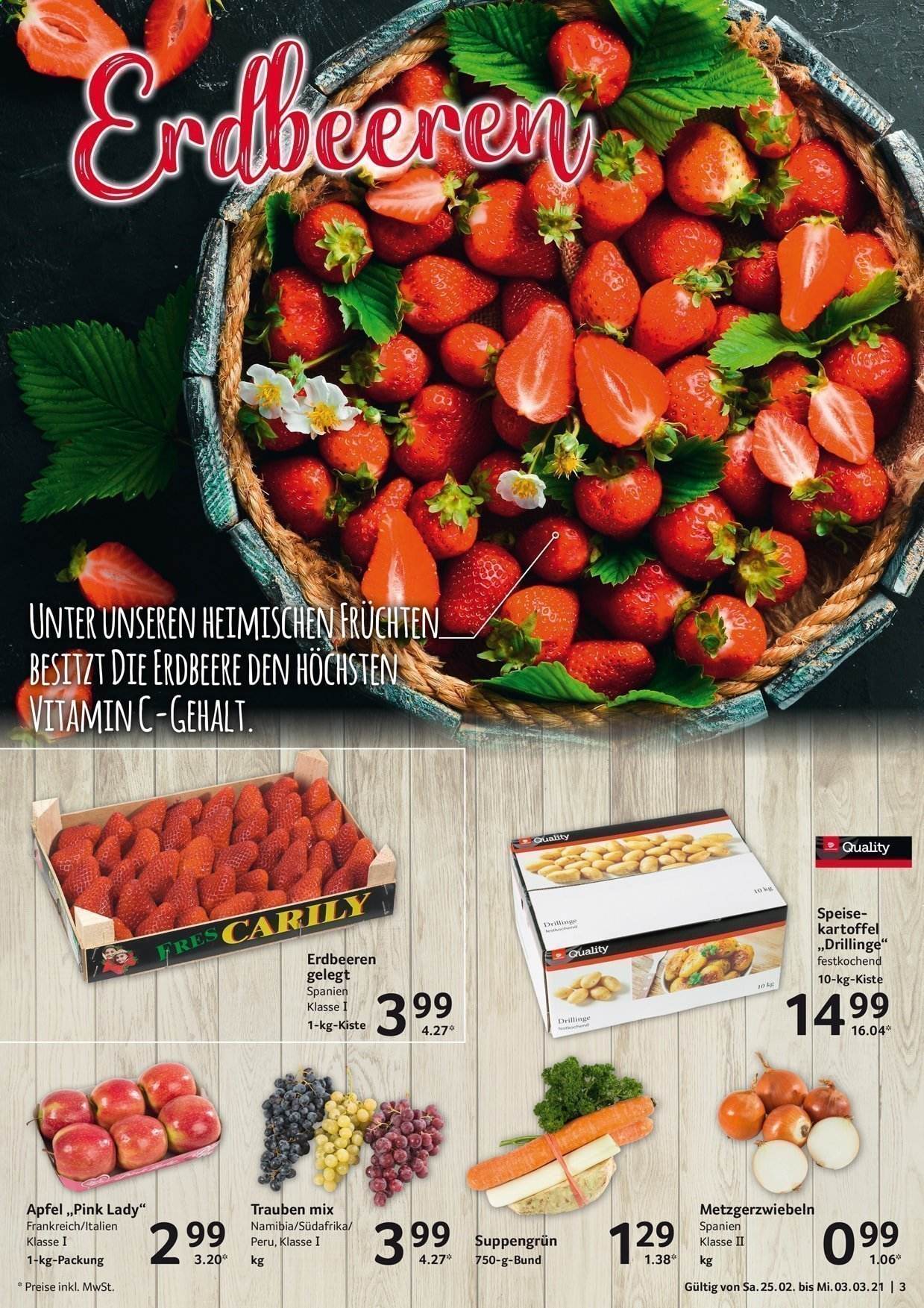 Selgros Prospekte  - 25.02.2021 - 3.03.2021. Seite 3