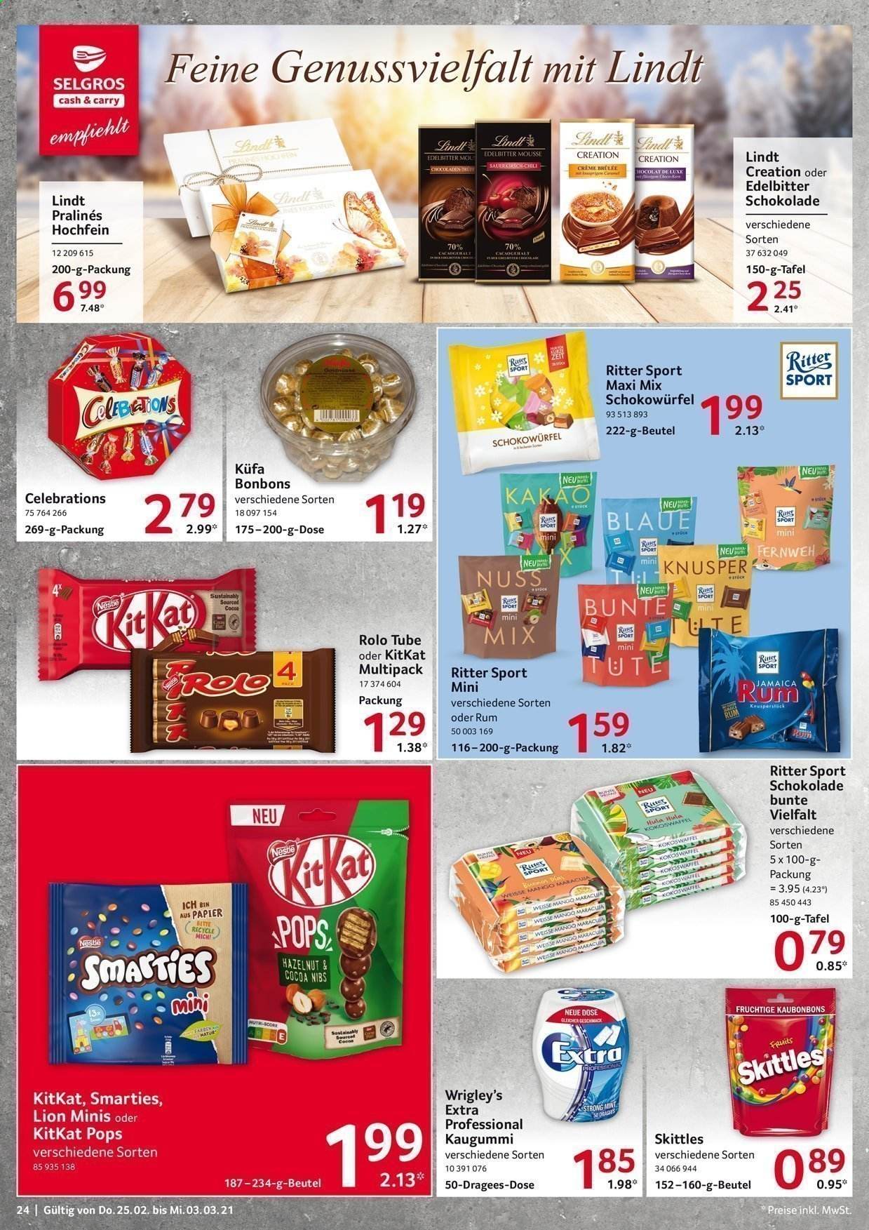 Selgros Prospekte  - 25.02.2021 - 3.03.2021. Seite 24