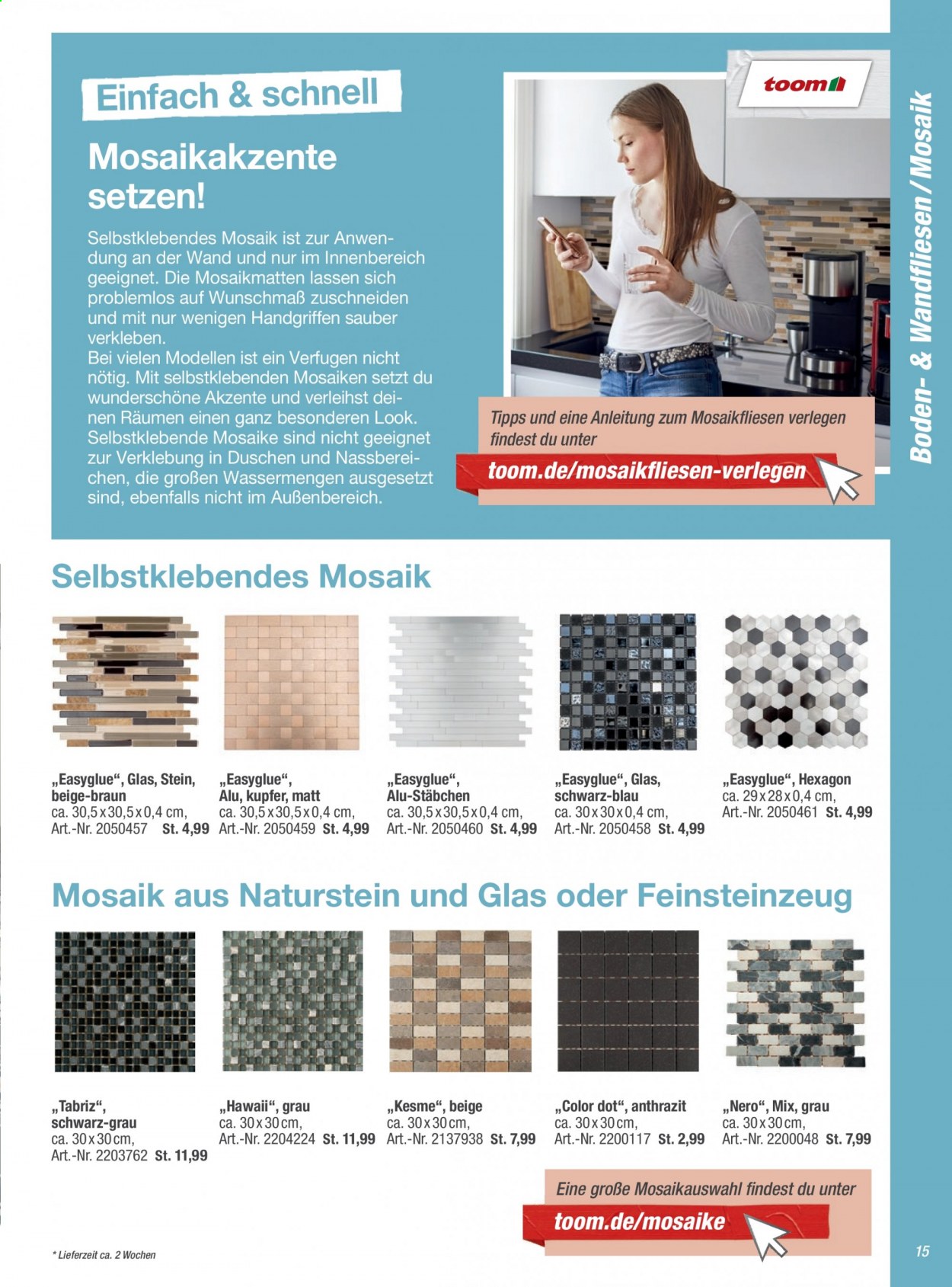 toom Baumarkt Prospekte . Seite 15