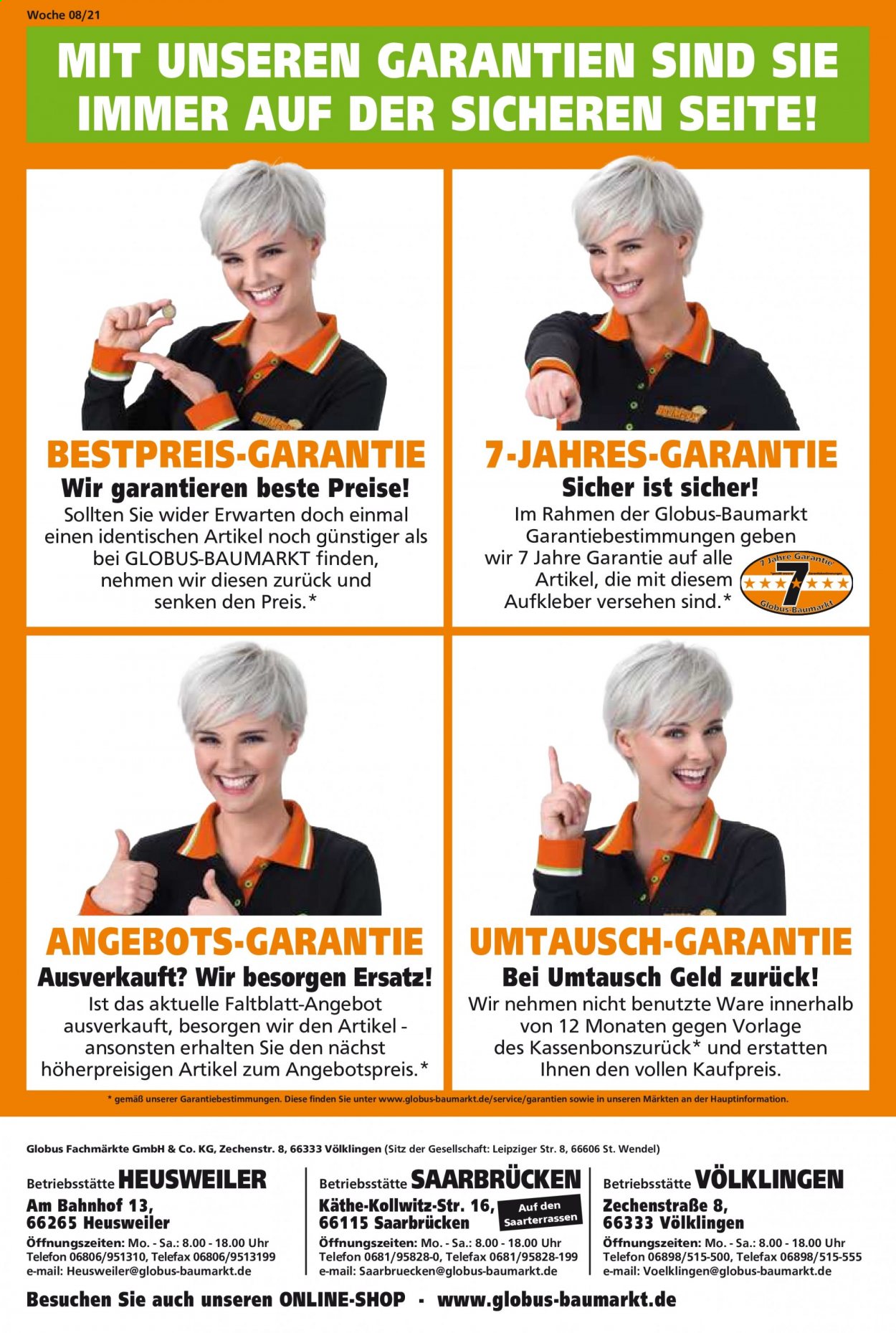 Globus Baumarkt Prospekte  - 22.02.2021 - 27.02.2021. Seite 26