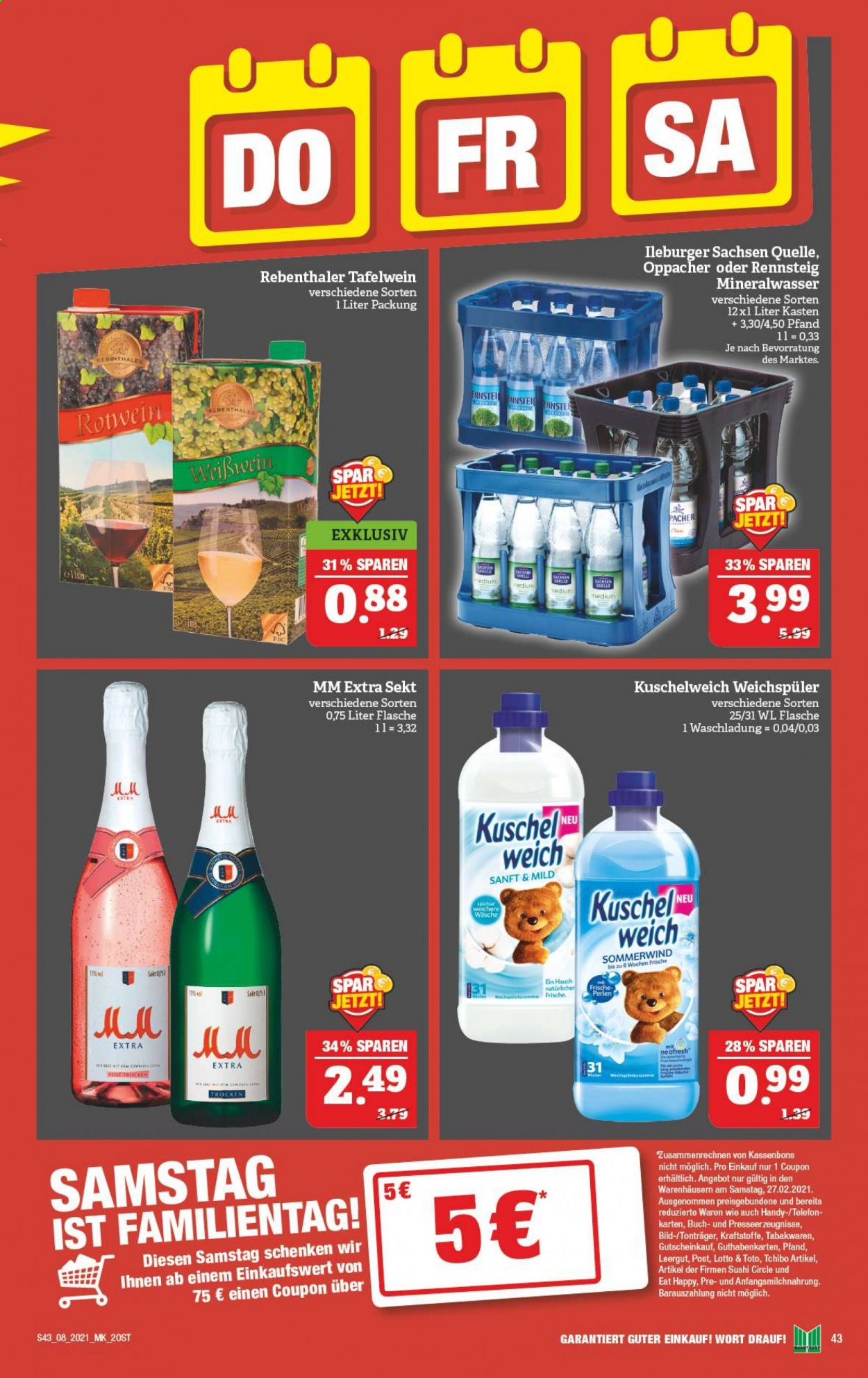 Marktkauf Prospekte  - 22.02.2021 - 27.02.2021. Seite 43